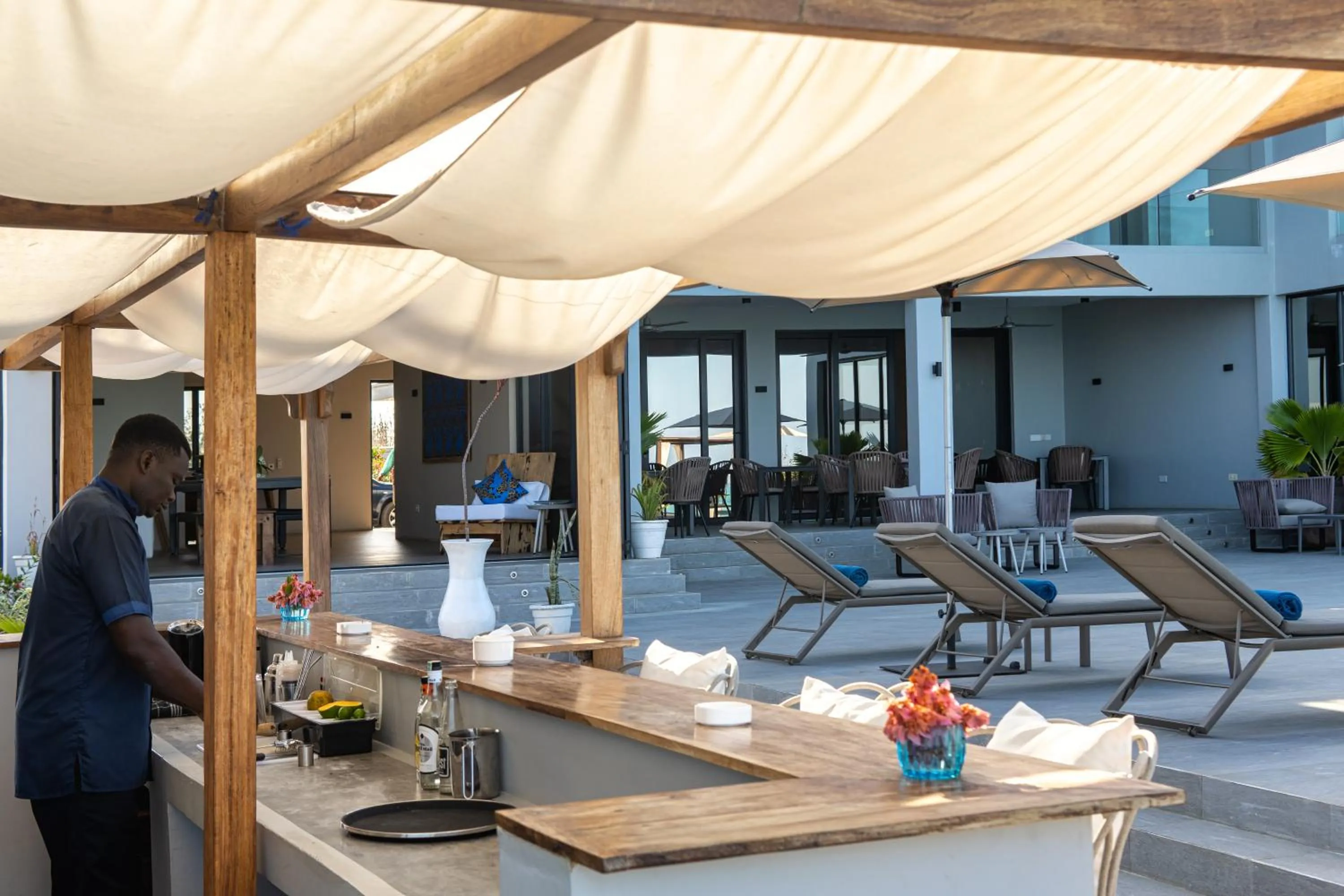 Lounge or bar in Villa Bluu