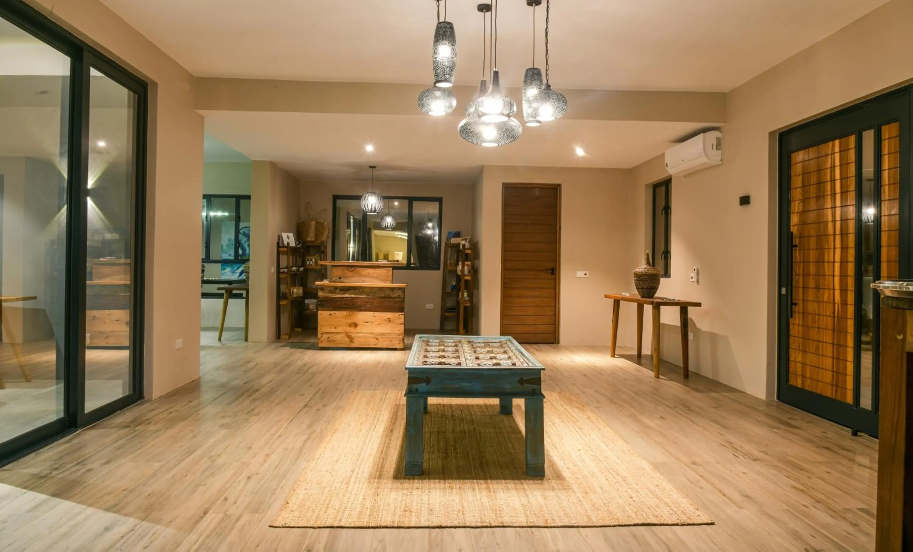 Facade/entrance in Villa Bluu