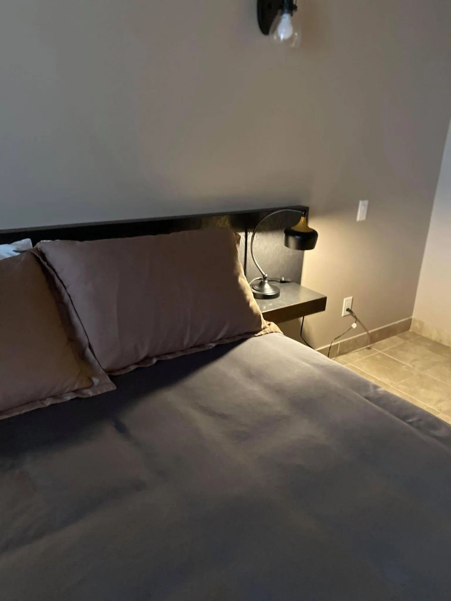 Bedroom, Bed in Motel Le Martinet