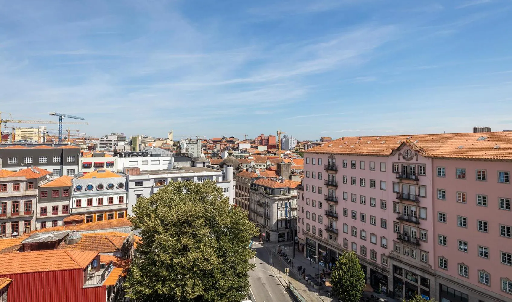 City view in Ceuta Terrace Suites