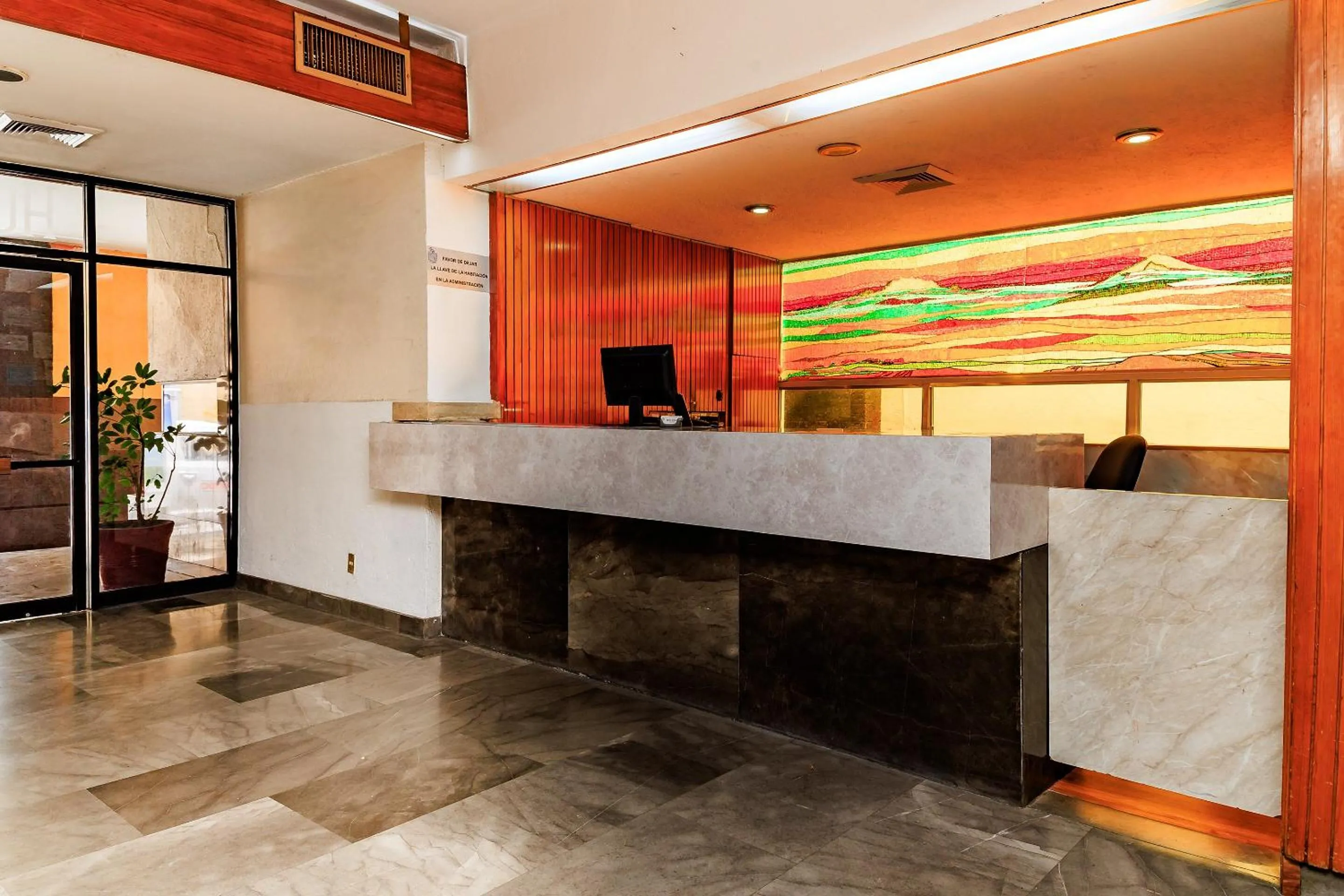 Lobby or reception in OYO Hotel Hidalgo
