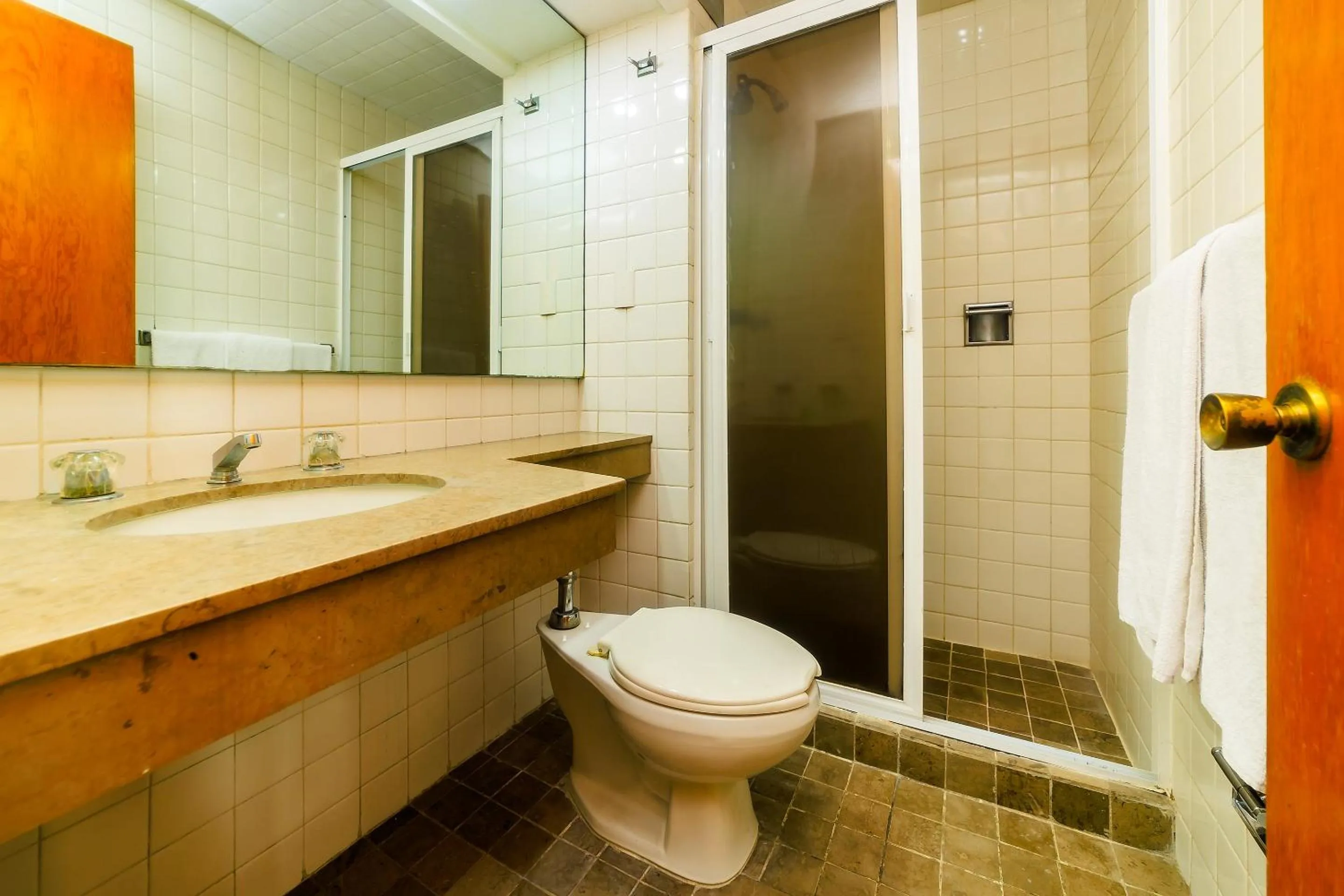 Bathroom in OYO Hotel Hidalgo