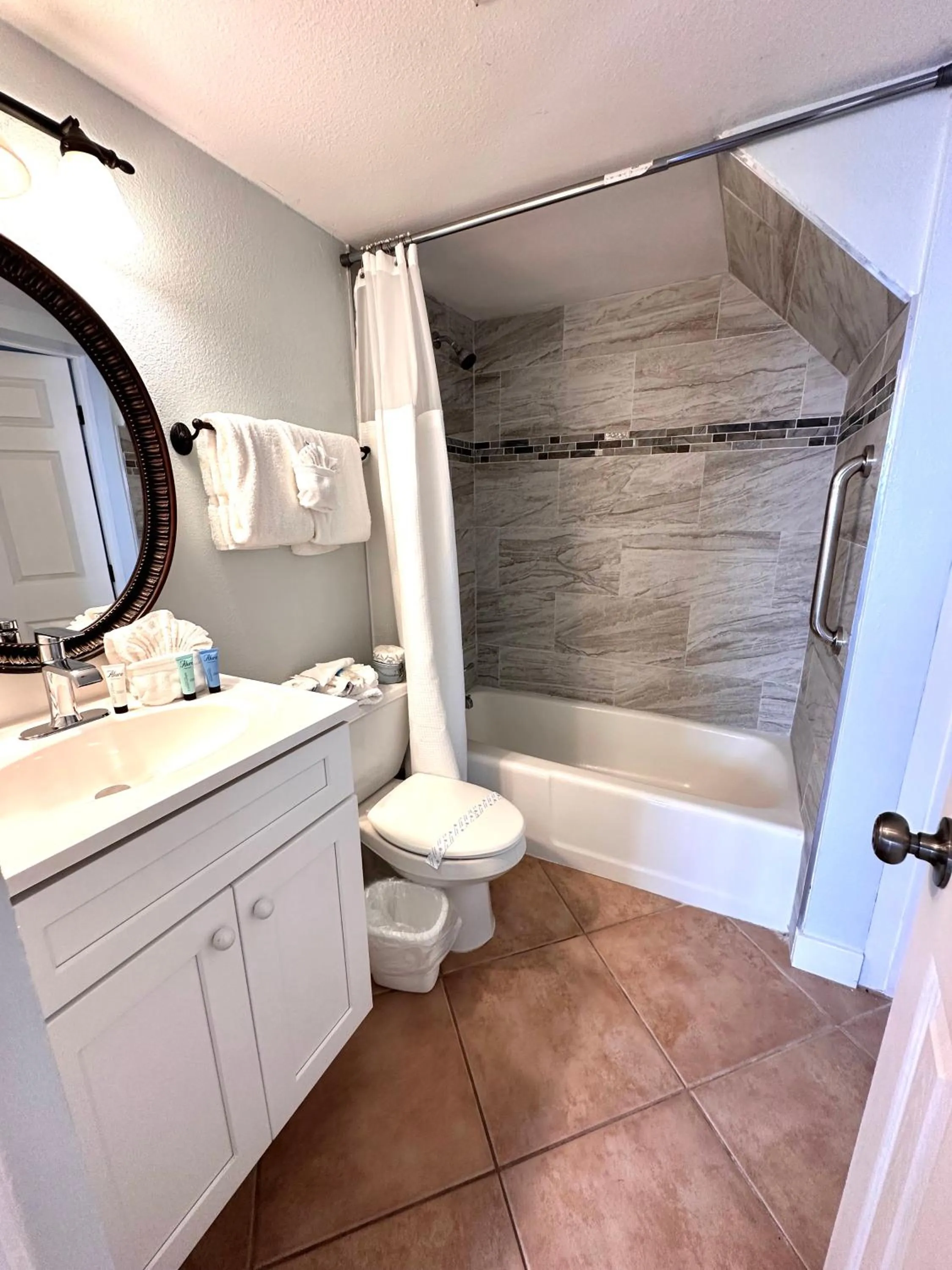 Shower in Alamanda Villas on Holmes Beach