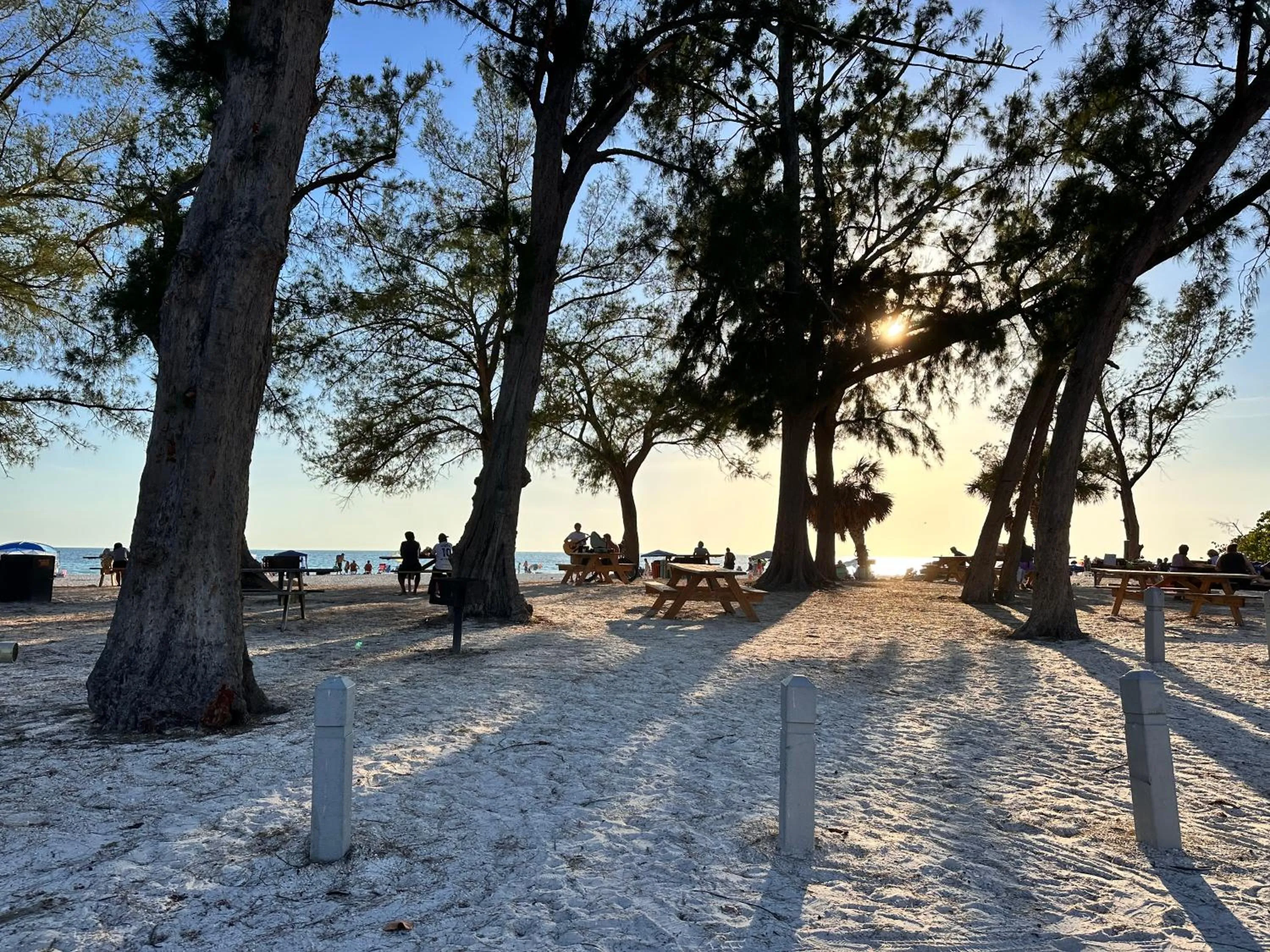 Beach in Alamanda Villas on Holmes Beach