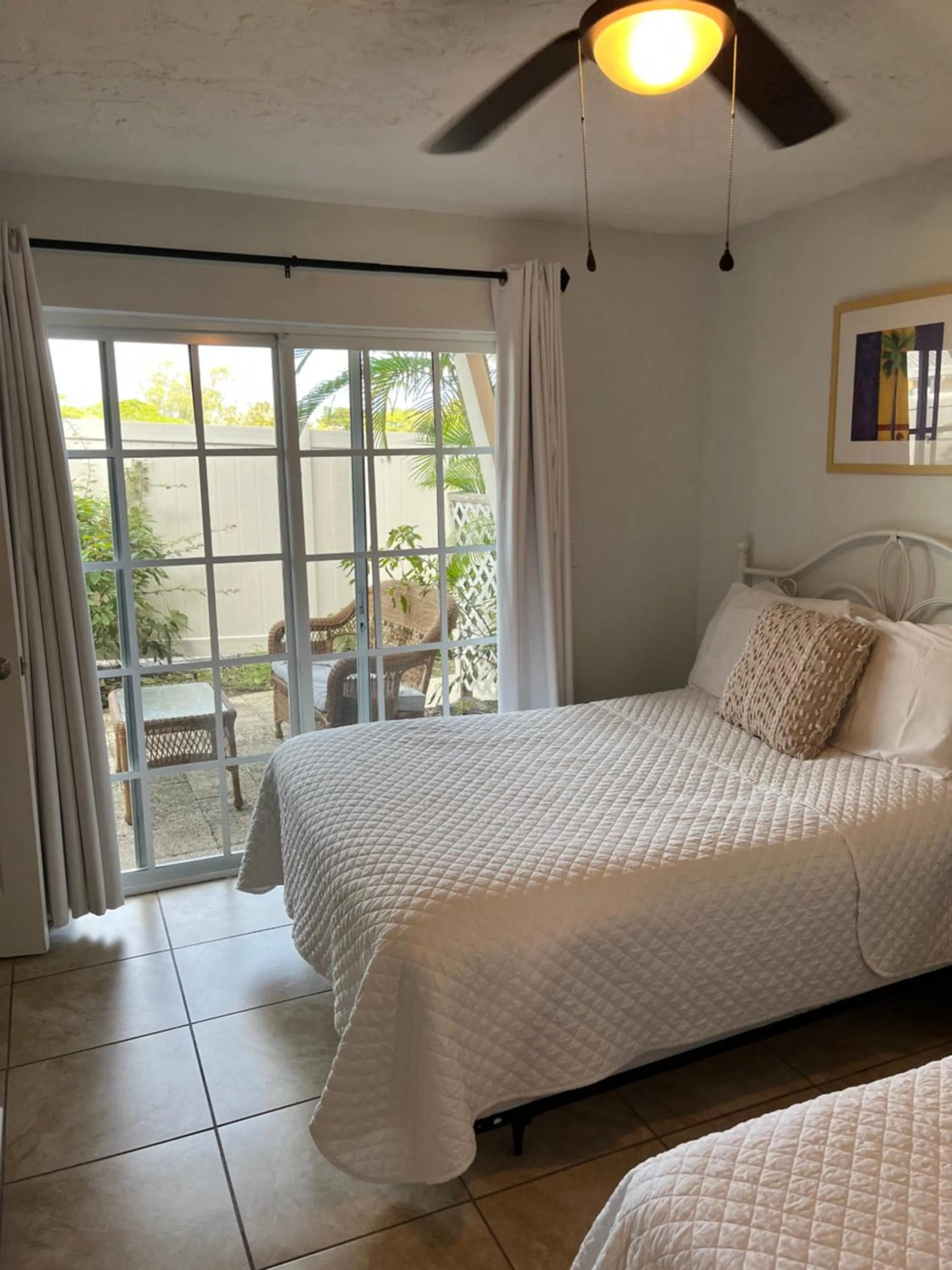 Bed in Alamanda Villas on Holmes Beach