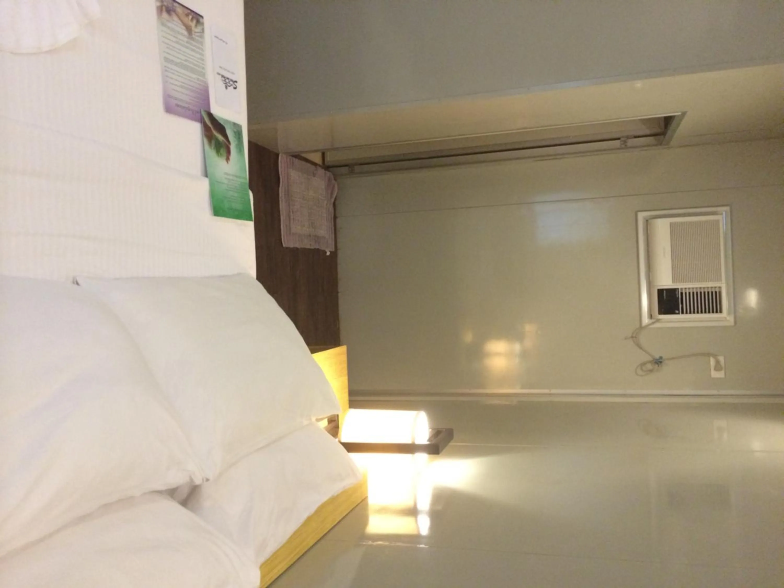 Decorative detail, Bed in Shore Time Hotel - Annex
