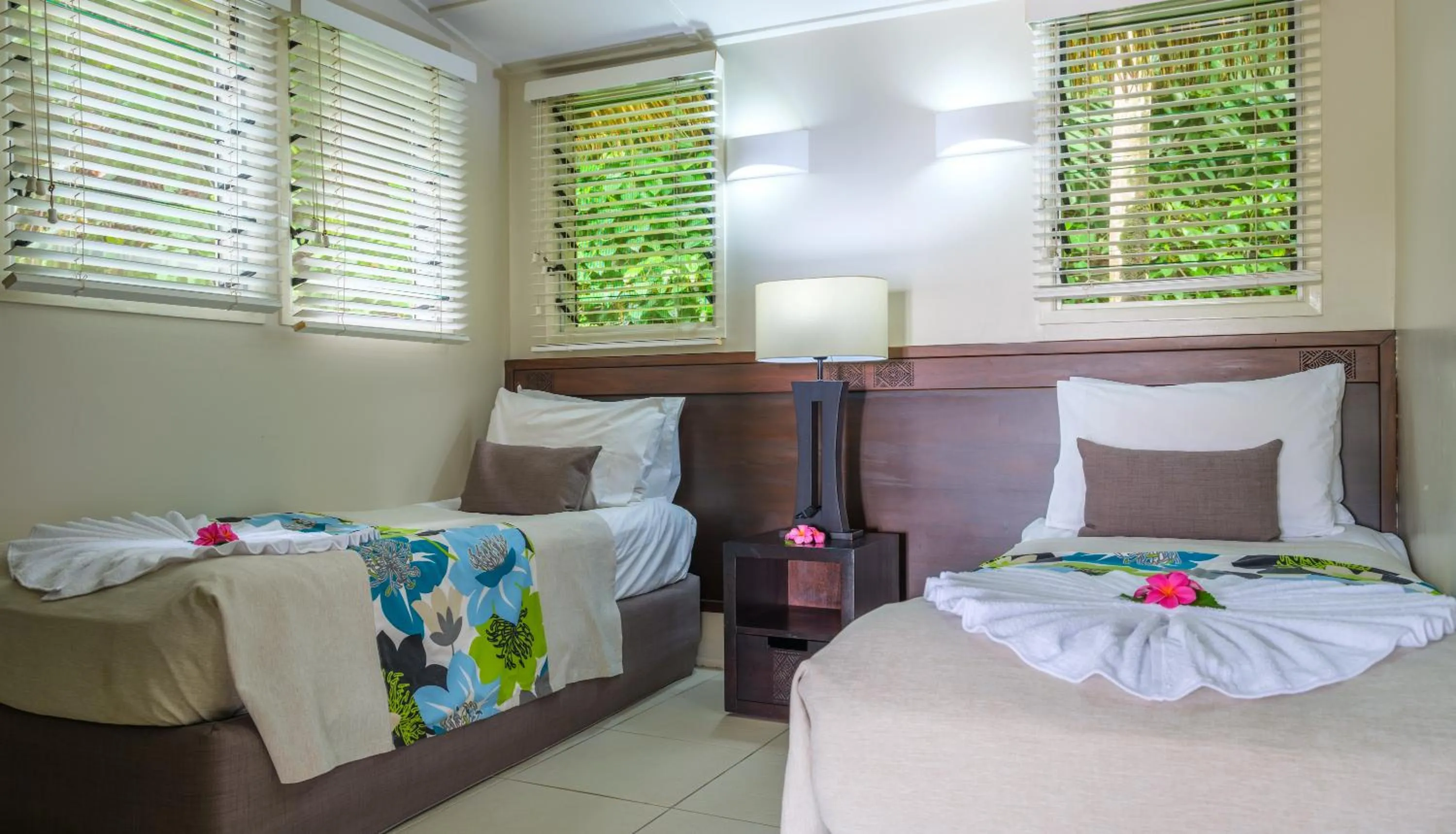 Bed in Seabreeze Resort Samoa – Exclusively for Adults
