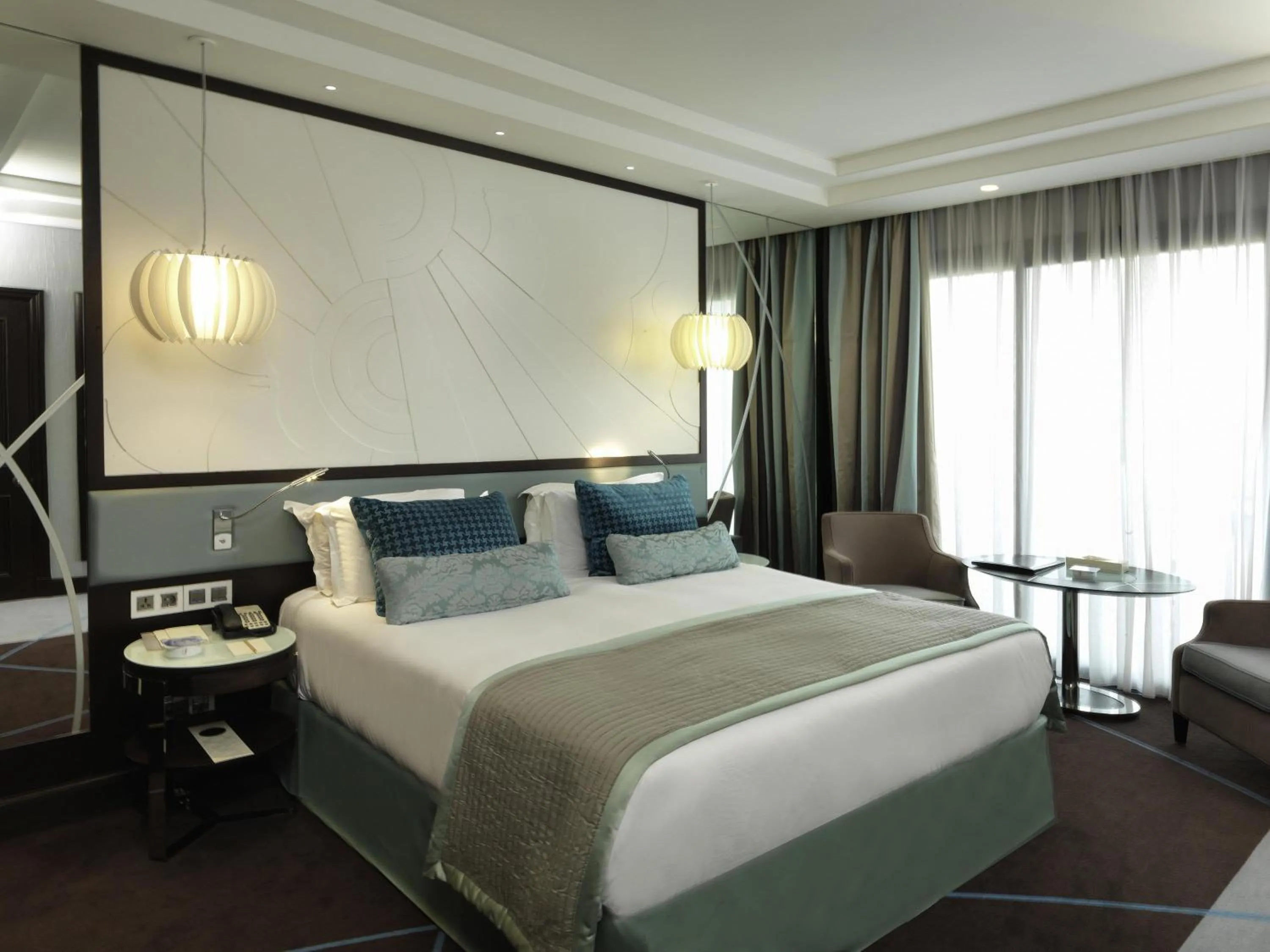 Bedroom, Bed in Sofitel Beirut Le Gabriel