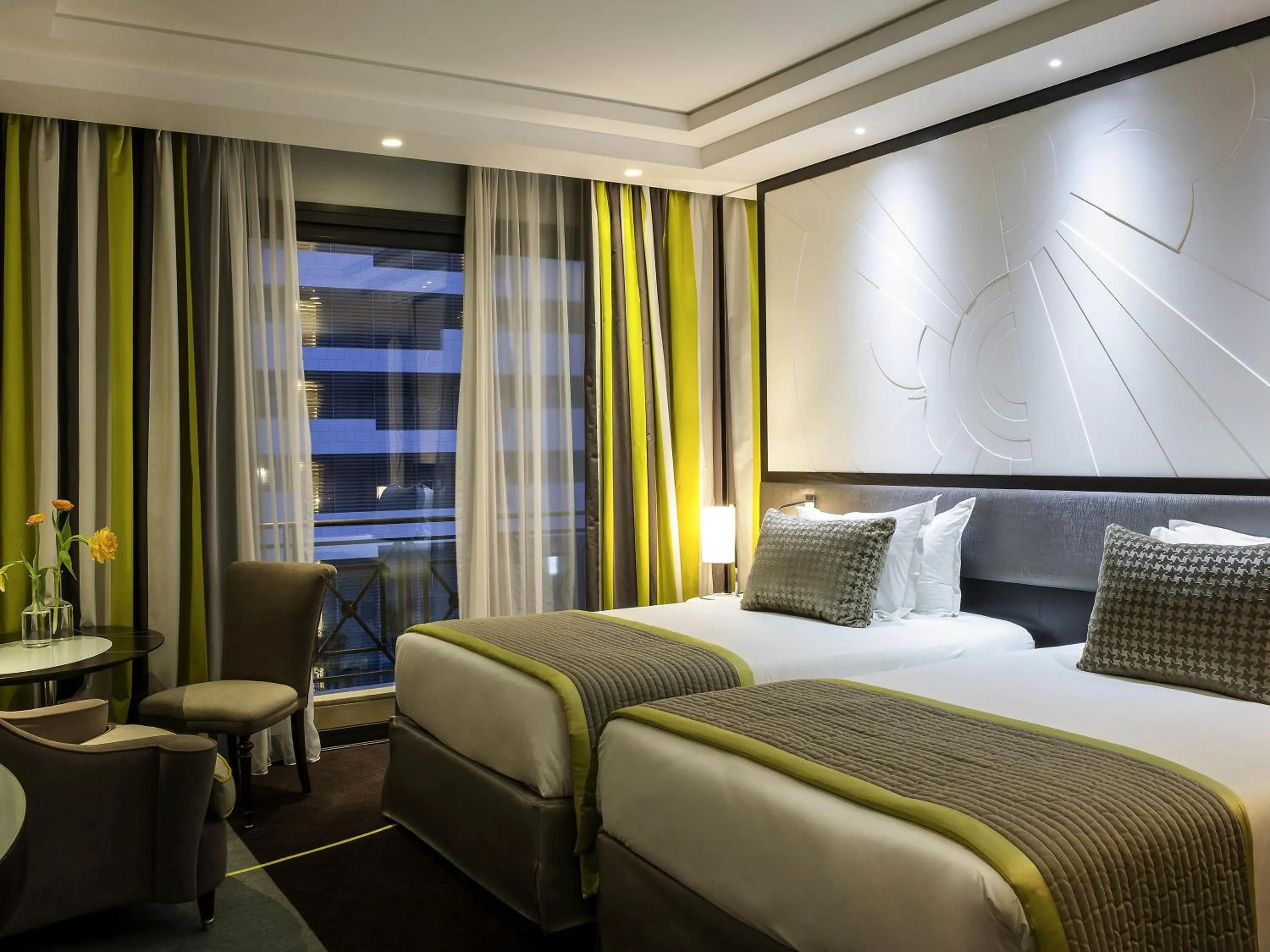 Bedroom, Bed in Sofitel Beirut Le Gabriel