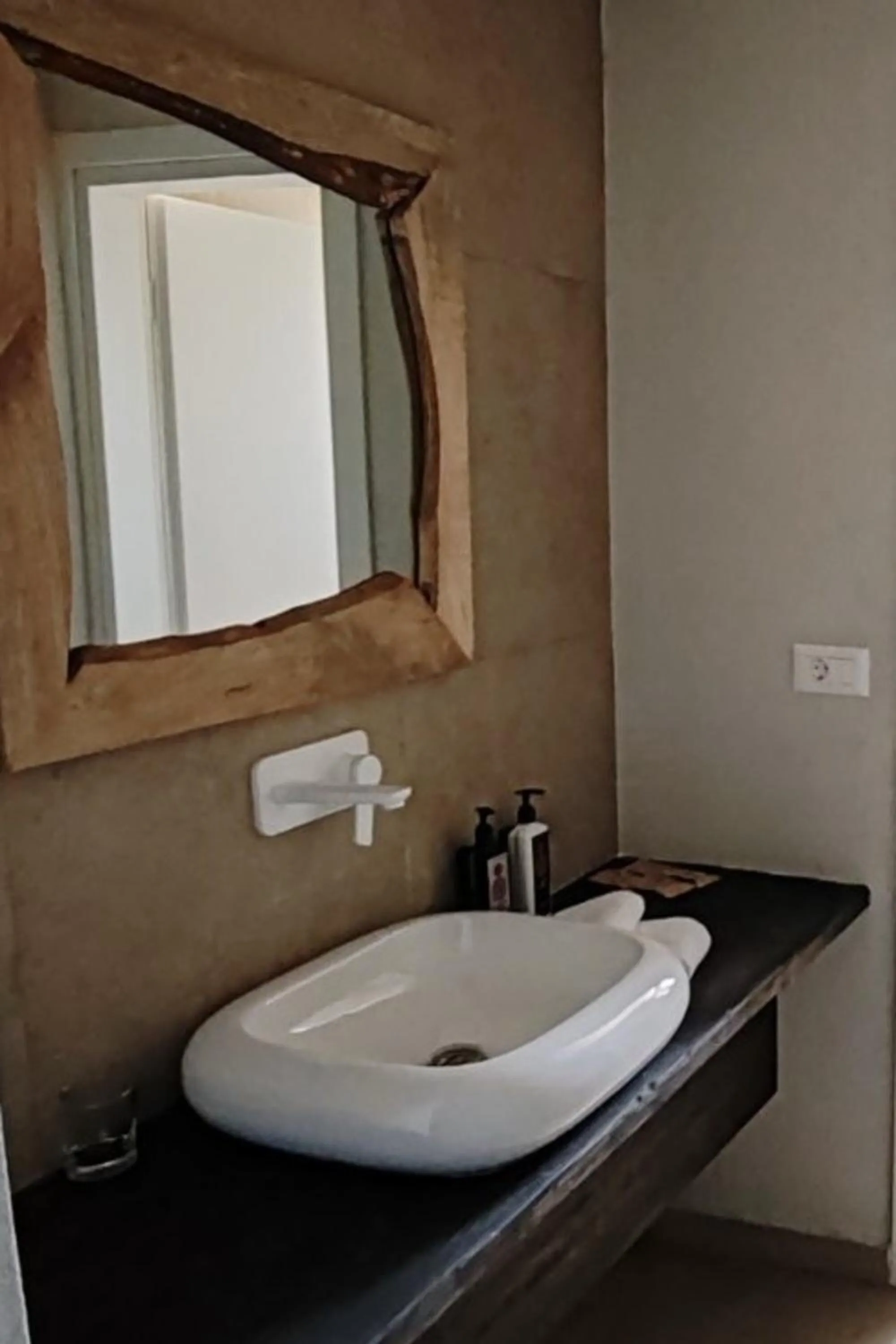 Bathroom in The Noverian Bios Santorini