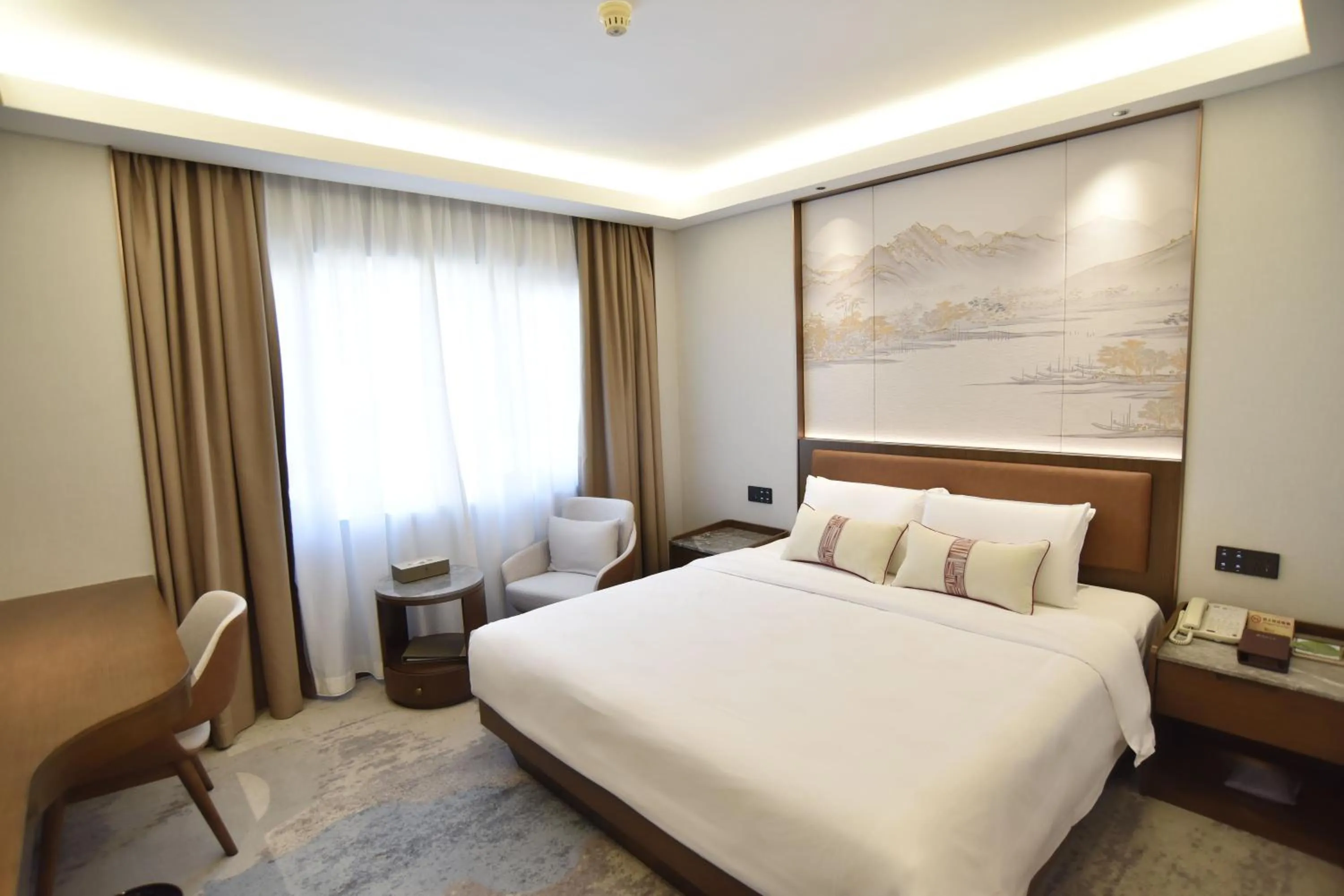 Bed in Guangdong Hotel