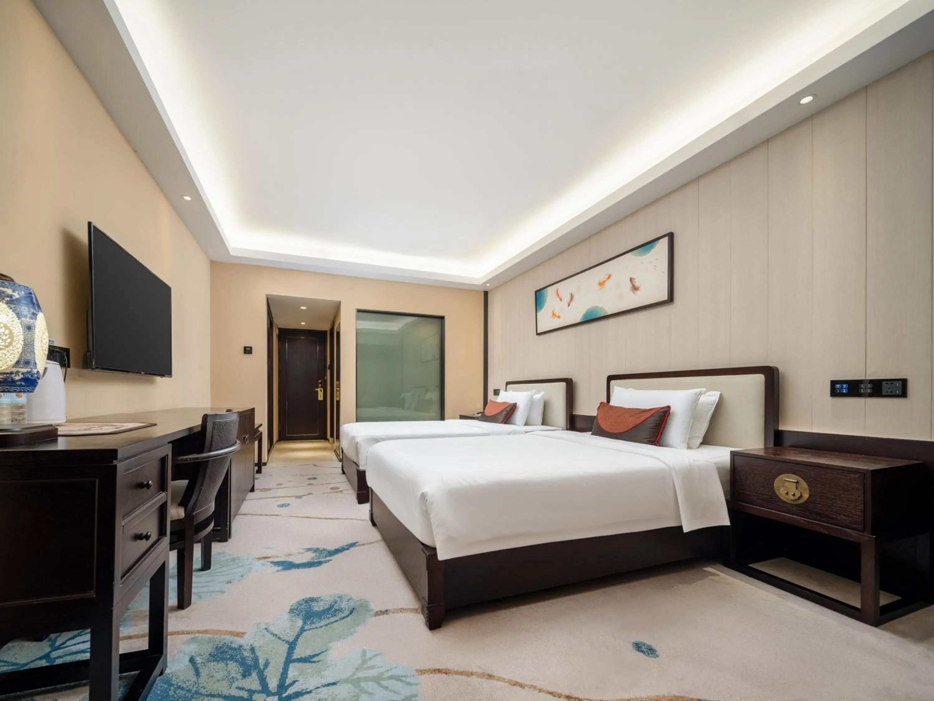 Bed in Guangdong Hotel