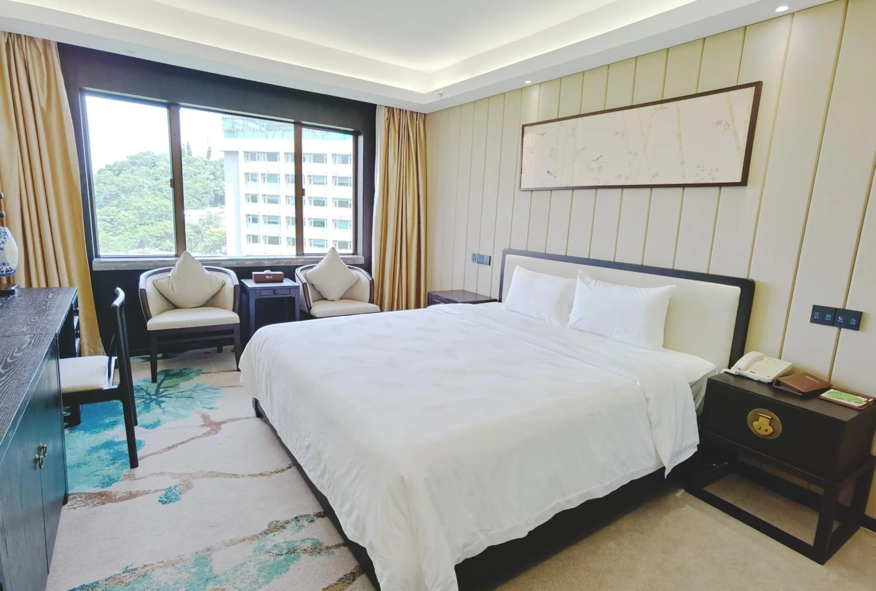 Bed in Guangdong Hotel