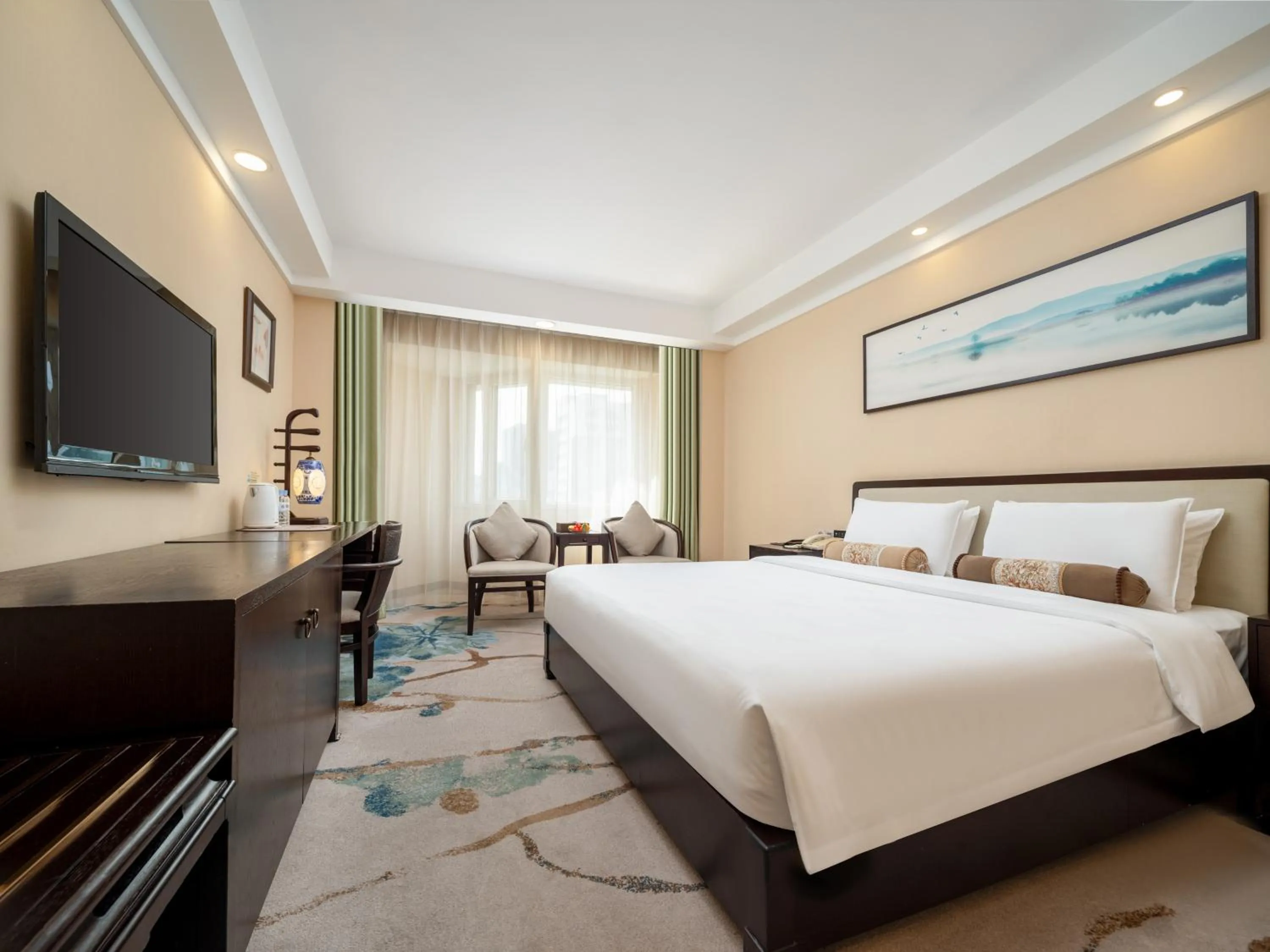 Bed in Guangdong Hotel