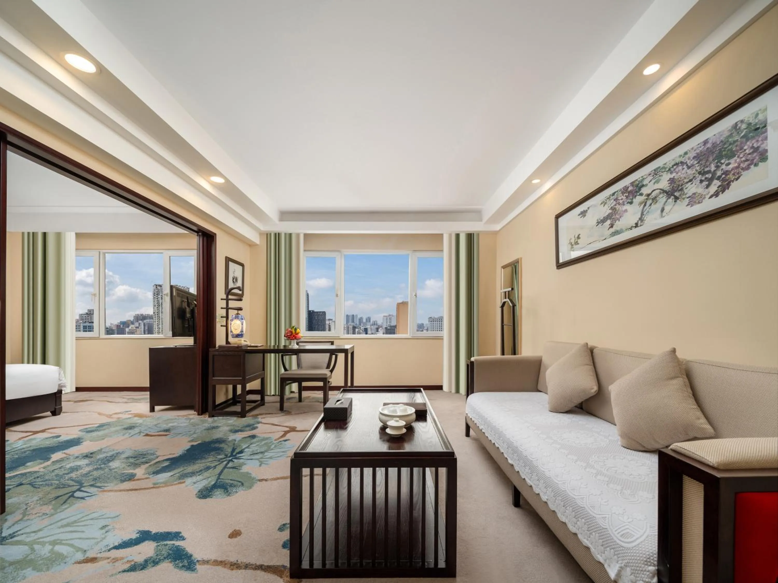 Bed in Guangdong Hotel