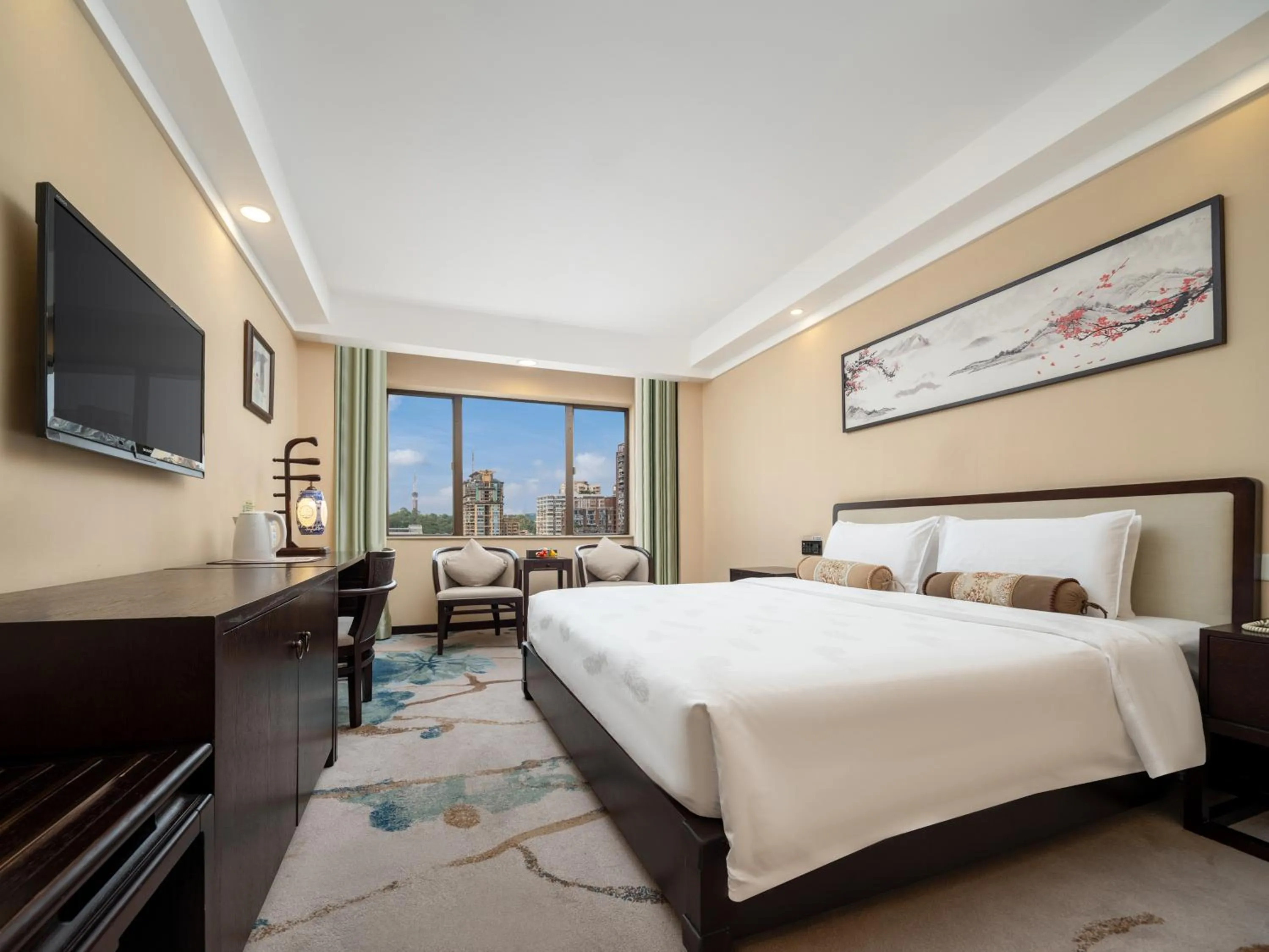 Bed in Guangdong Hotel