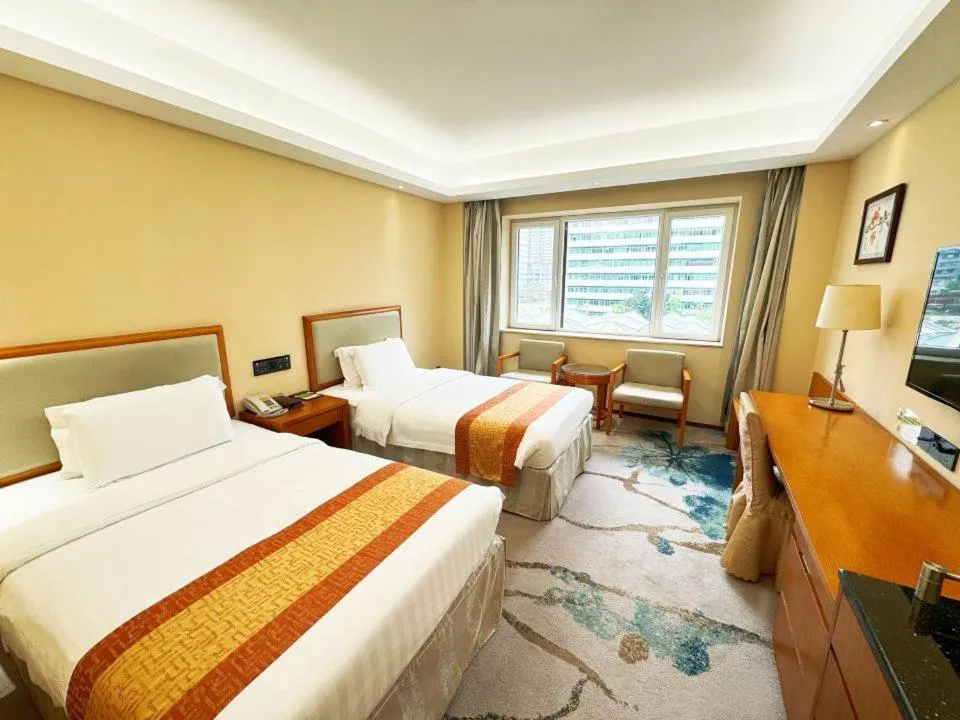 Bed in Guangdong Hotel