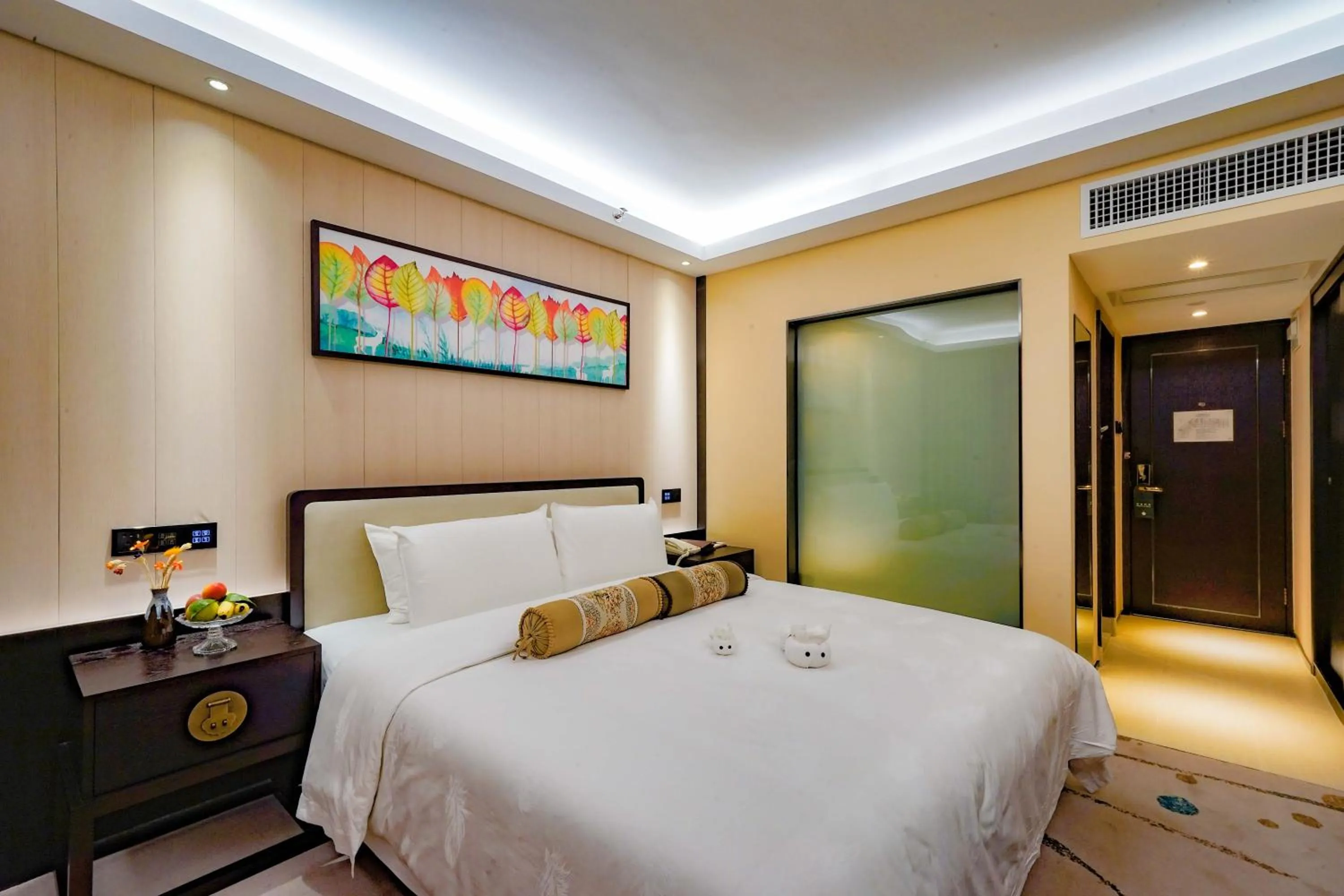 Photo of the whole room, Bed in Guangdong Hotel