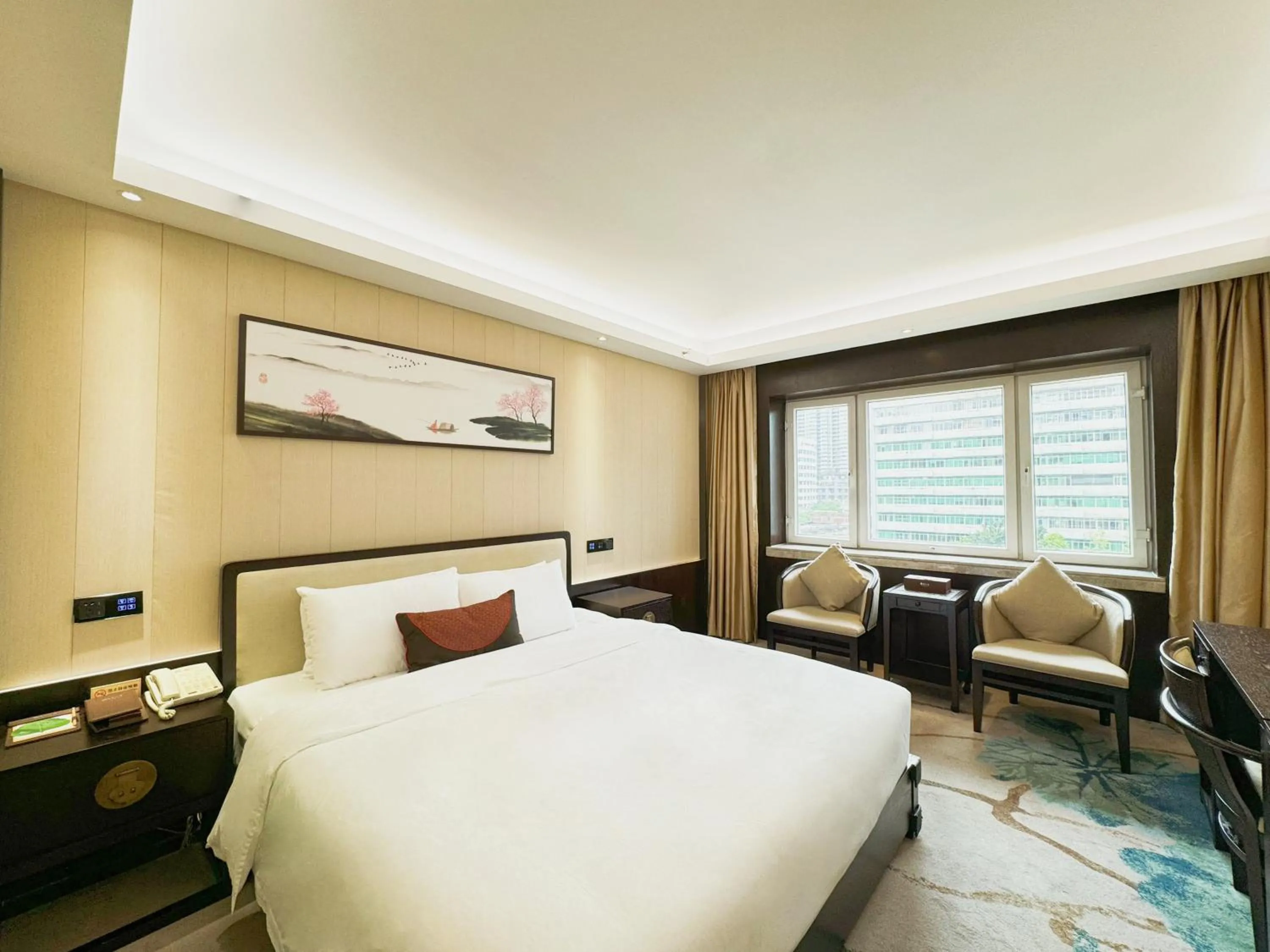 Bed in Guangdong Hotel