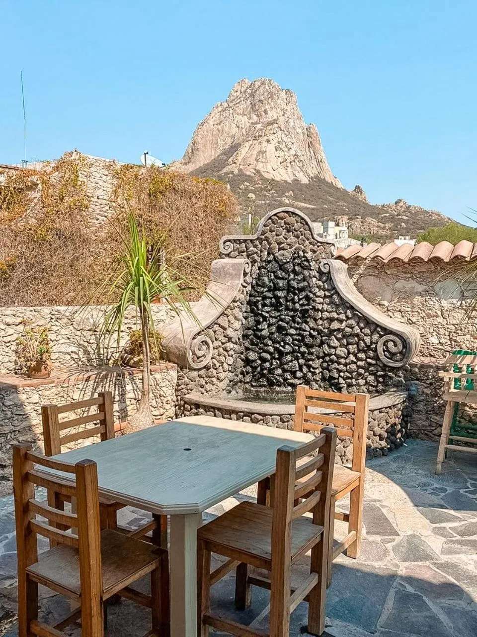 Mountain view in Hotel Boutique Santo Cuervo