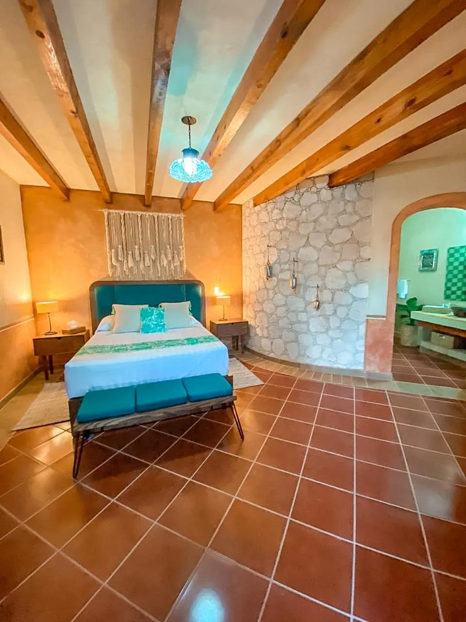 Bed in Hotel Boutique Santo Cuervo