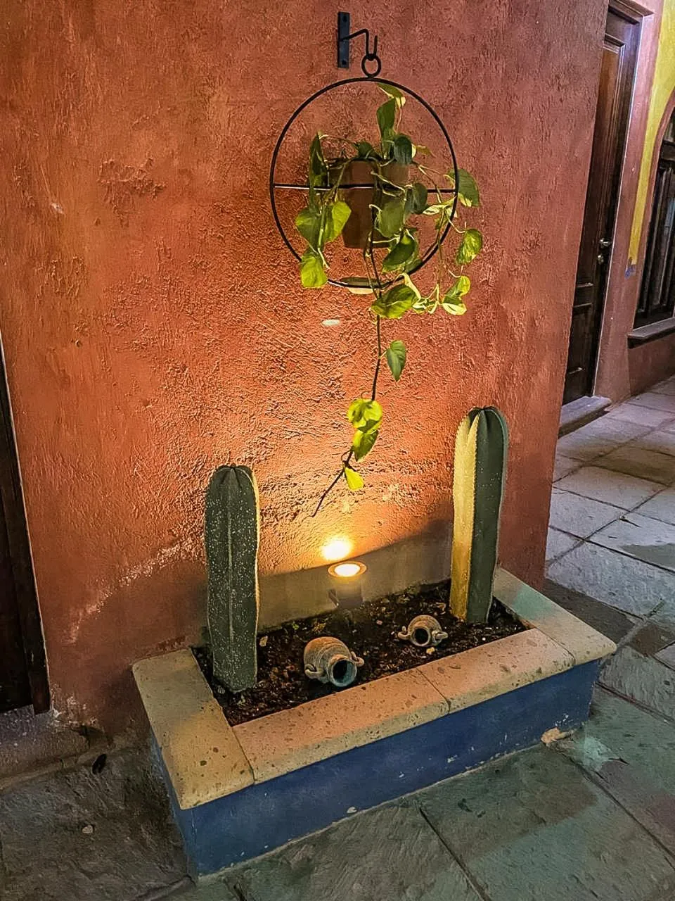 Patio in Hotel Boutique Santo Cuervo
