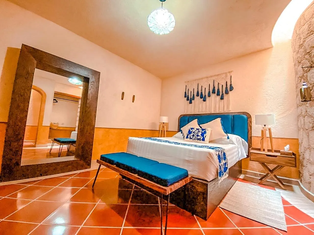 Bed in Hotel Boutique Santo Cuervo