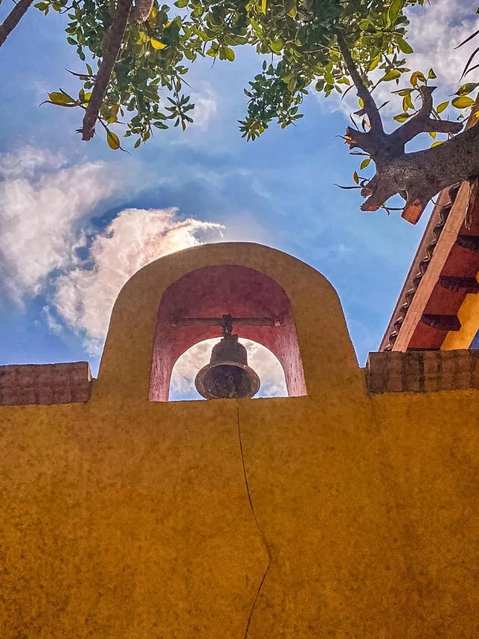 Patio in Hotel Boutique Santo Cuervo