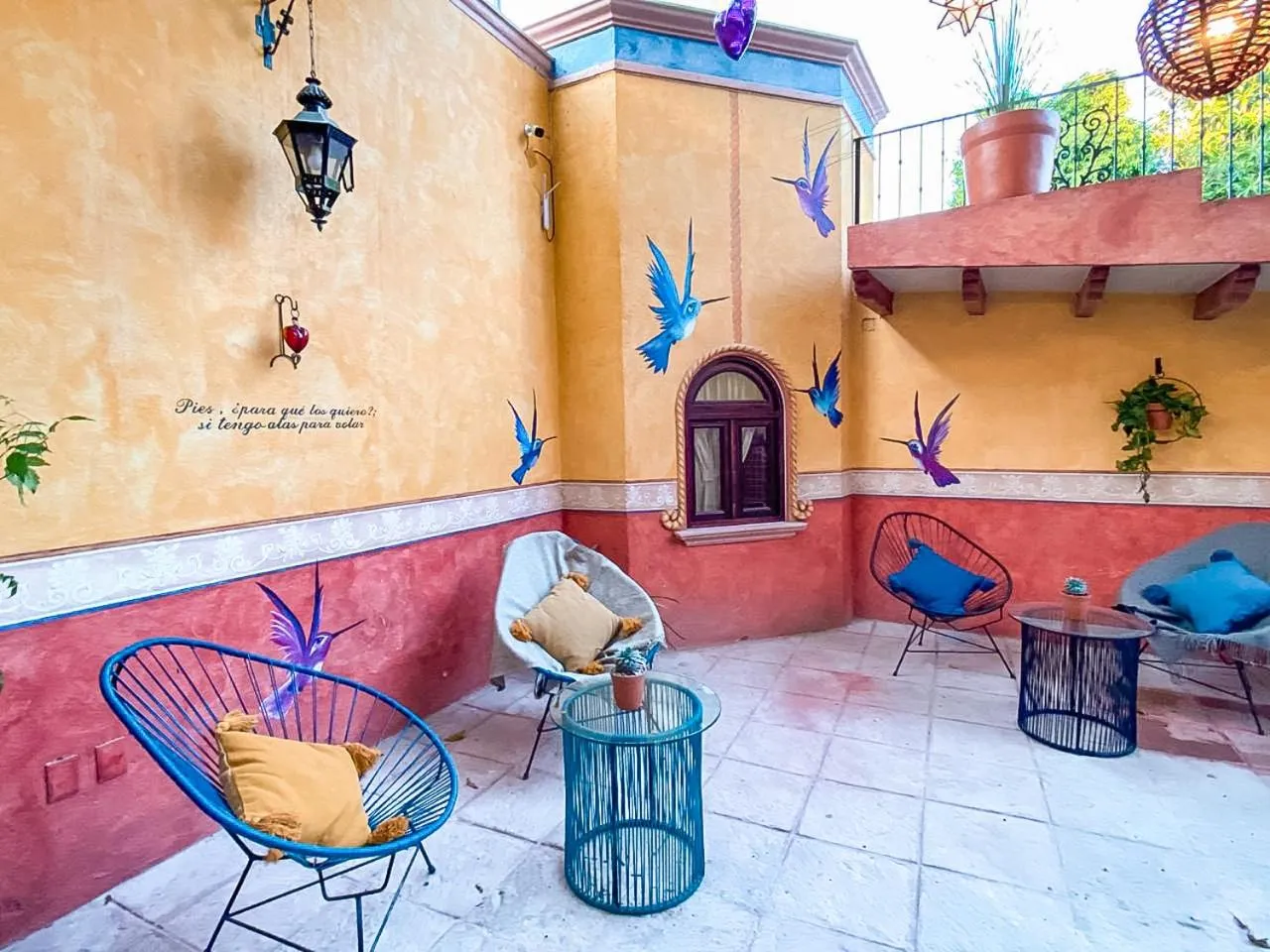 Patio in Hotel Boutique Santo Cuervo