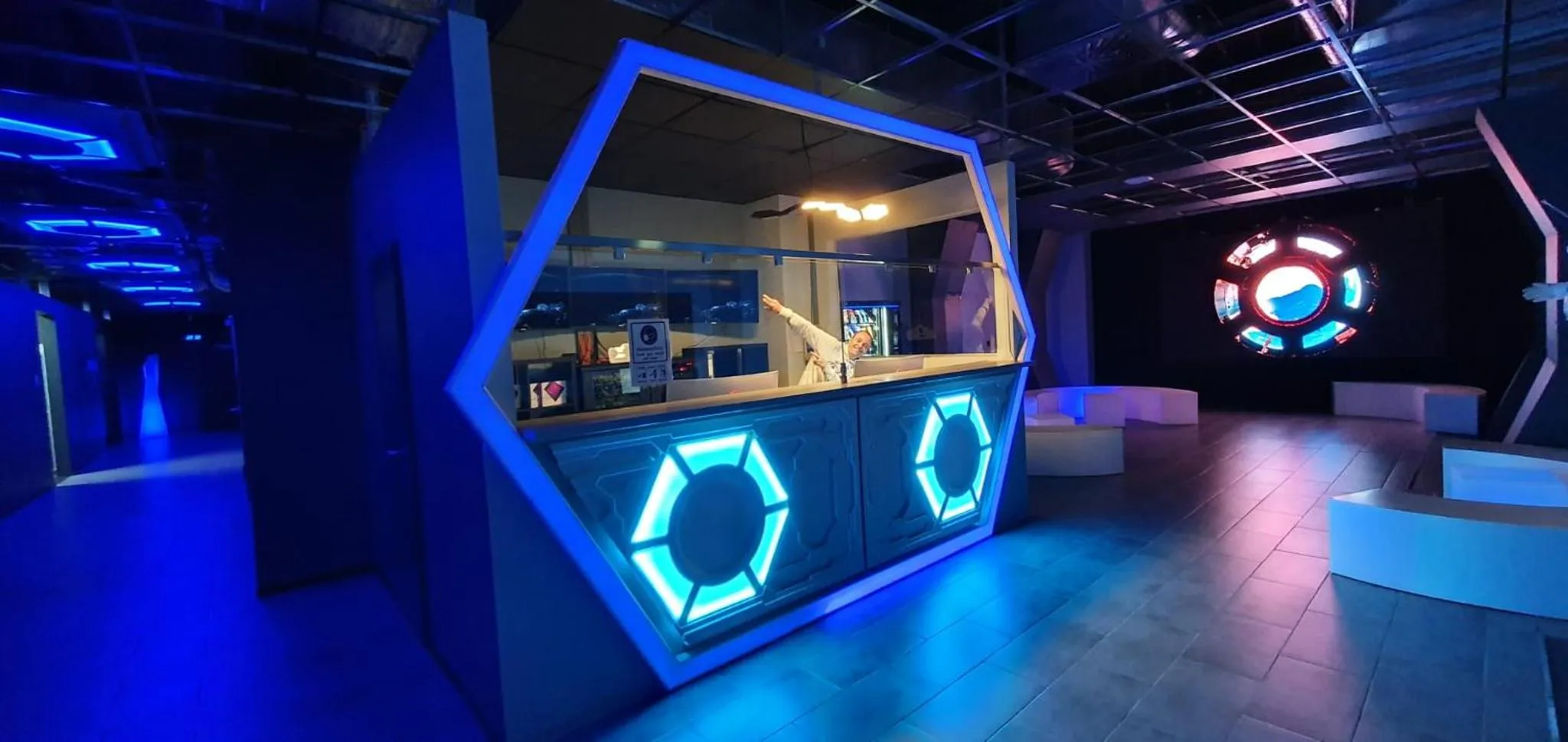 Lobby or reception in Space Night Capsule Hostel