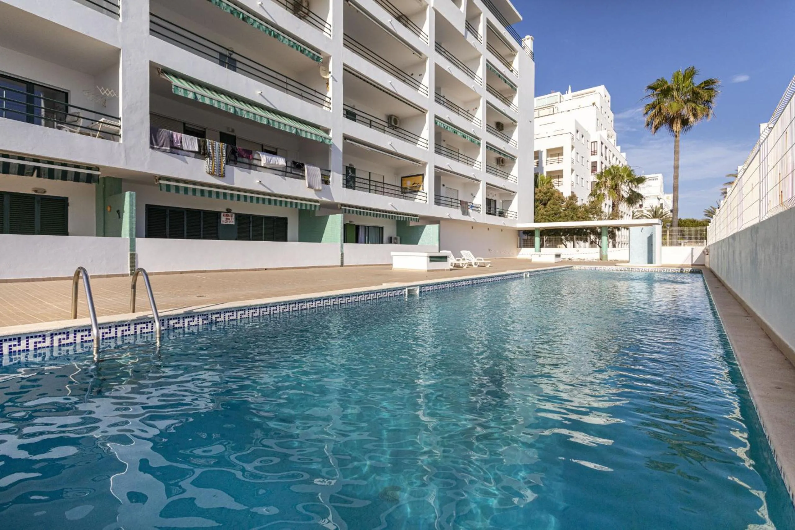 Swimming pool in Miral 2 - Beach front apartment with pool