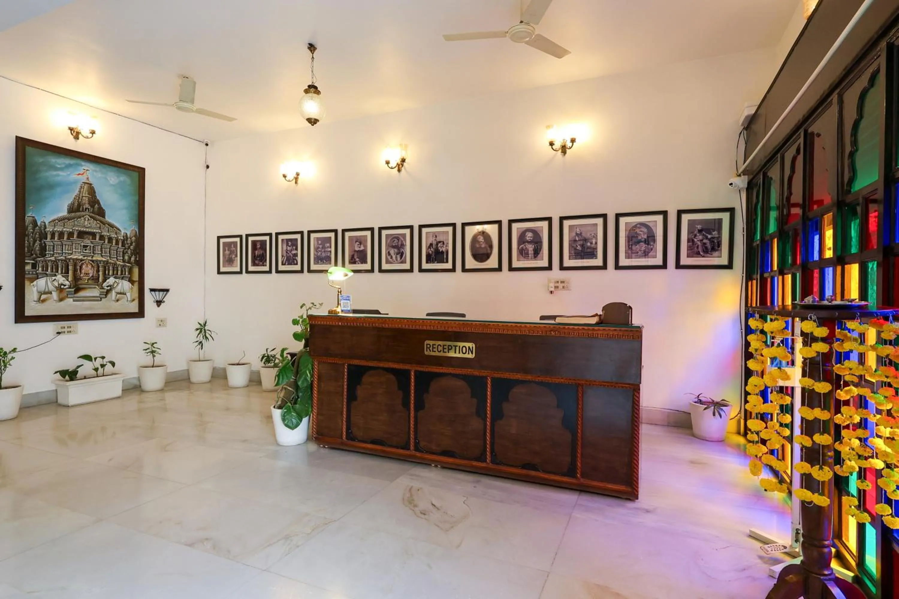 Lobby or reception in Kotra Haveli A Boutique Hotel by Lake Pichola