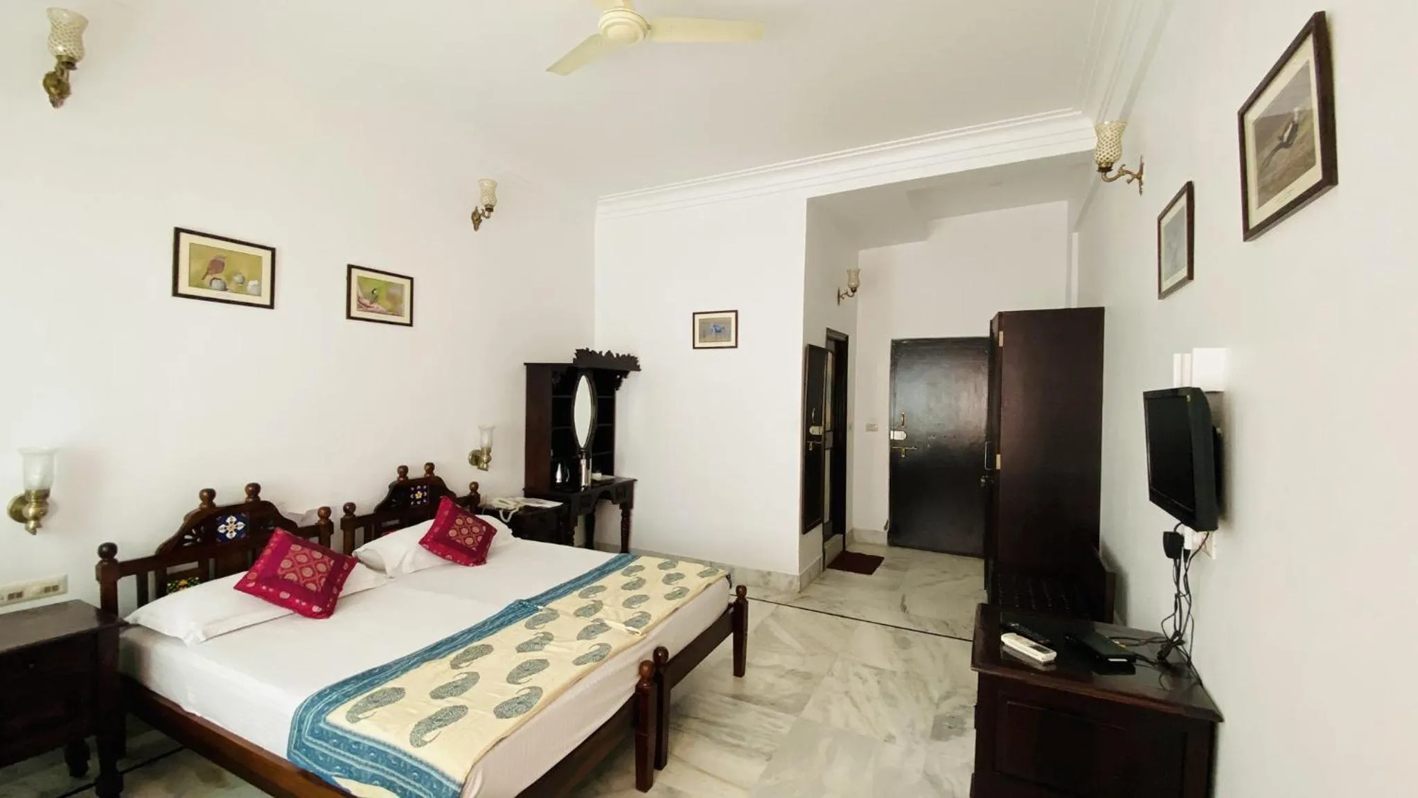 Bedroom, Bed in Kotra Haveli A Boutique Hotel by Lake Pichola