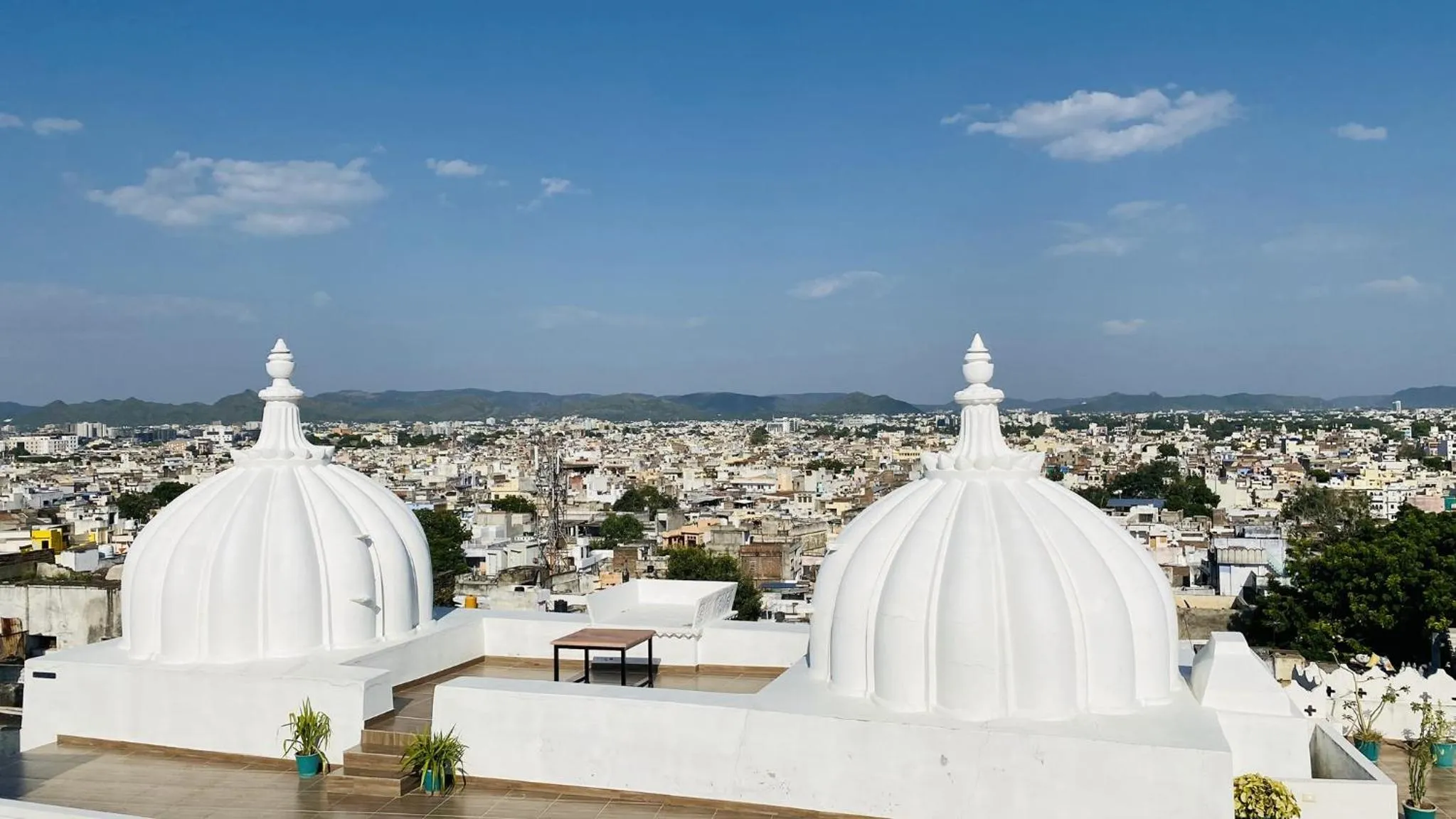 Bird's eye view in Kotra Haveli A Boutique Hotel by Lake Pichola