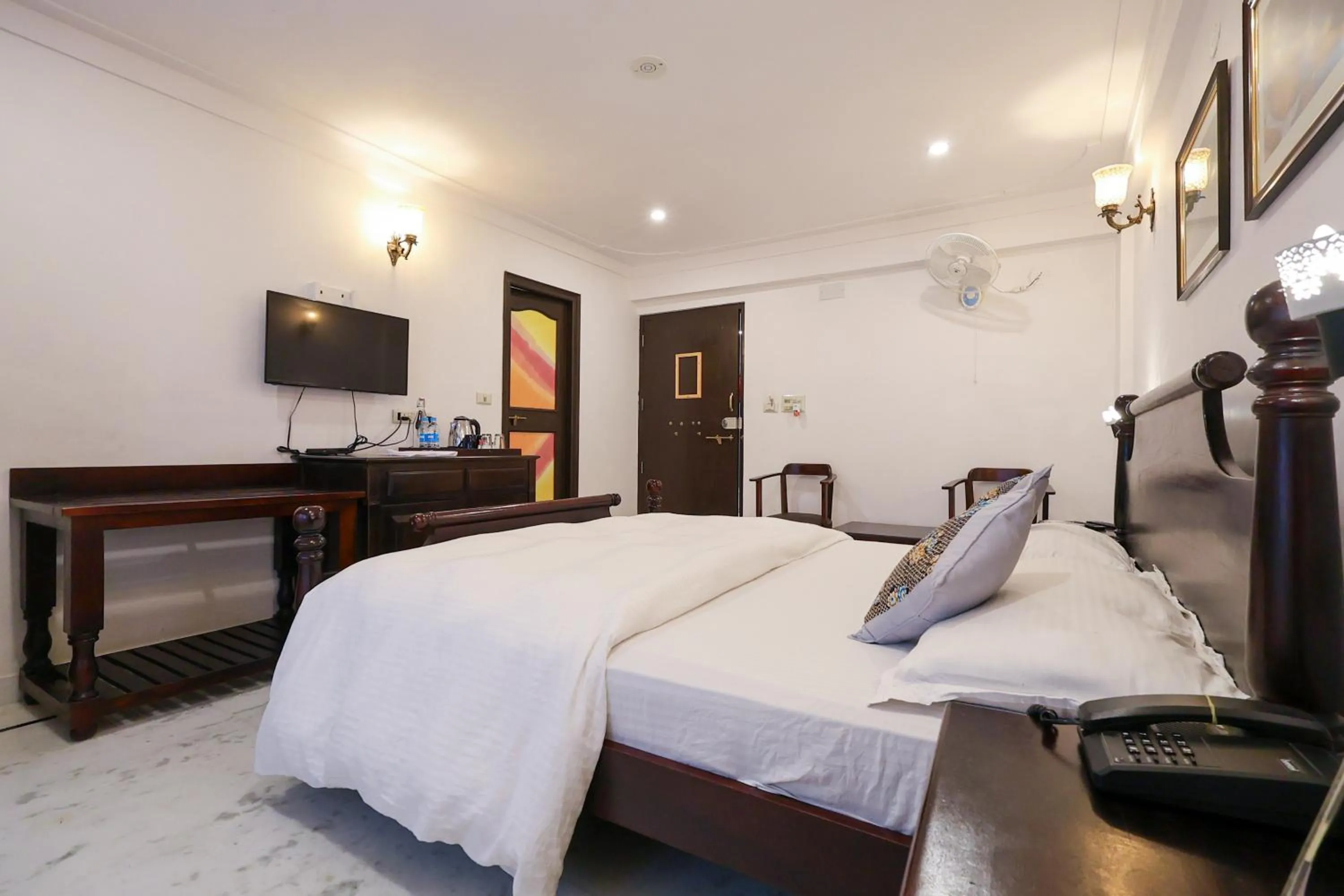 Bed in Kotra Haveli A Boutique Hotel by Lake Pichola