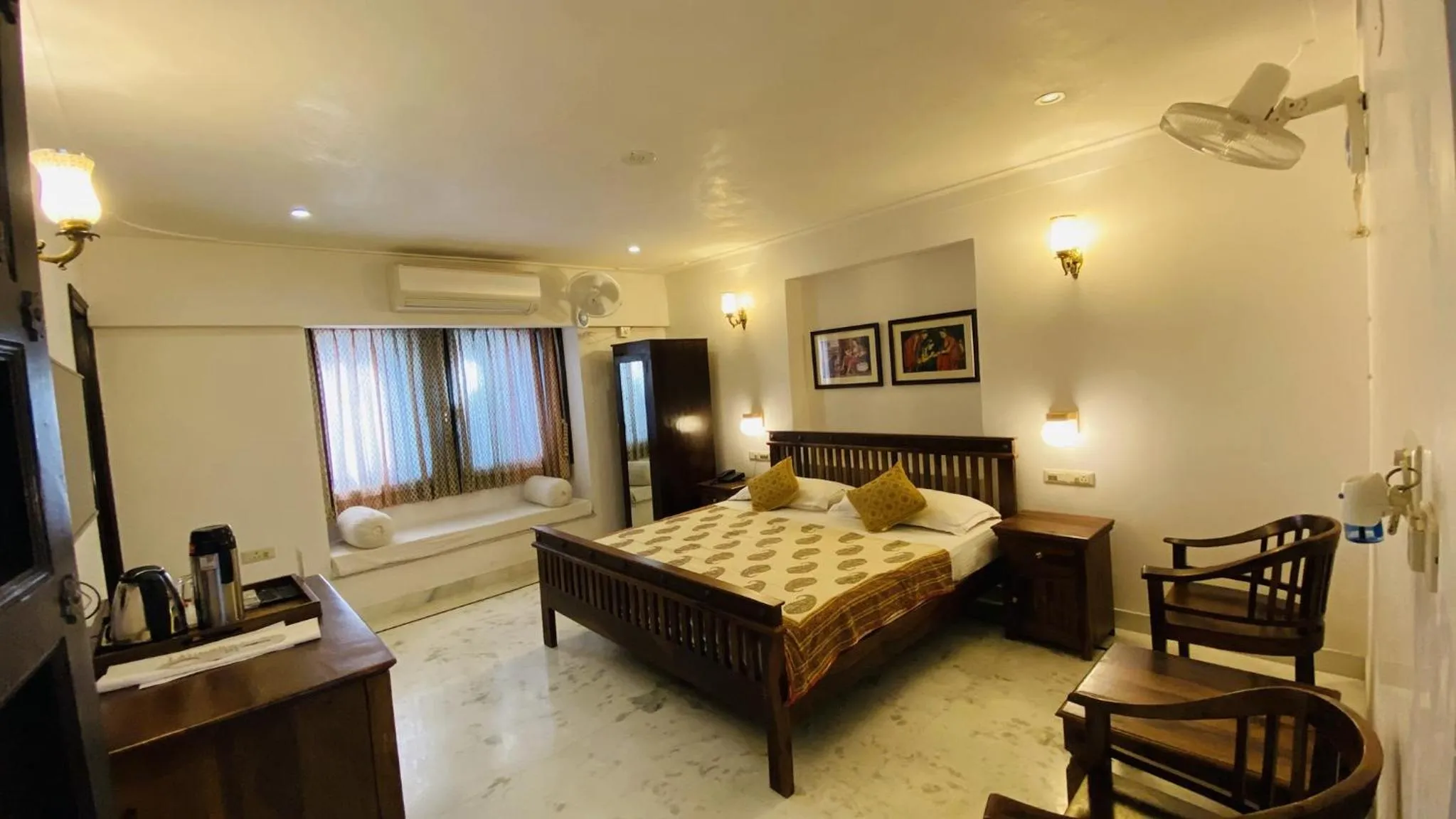 Bedroom, Bed in Kotra Haveli A Boutique Hotel by Lake Pichola