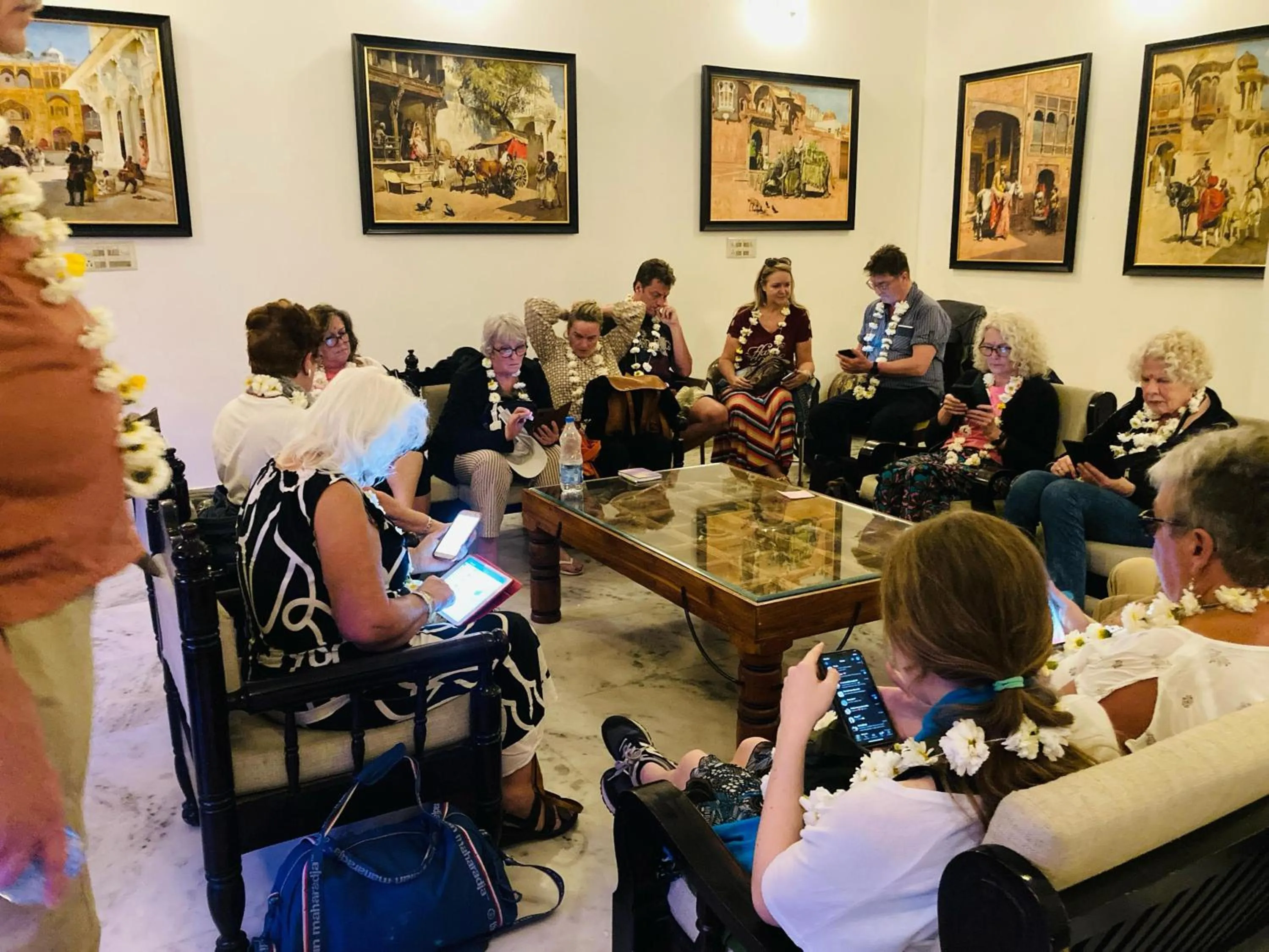 Lobby or reception in Kotra Haveli A Boutique Hotel by Lake Pichola