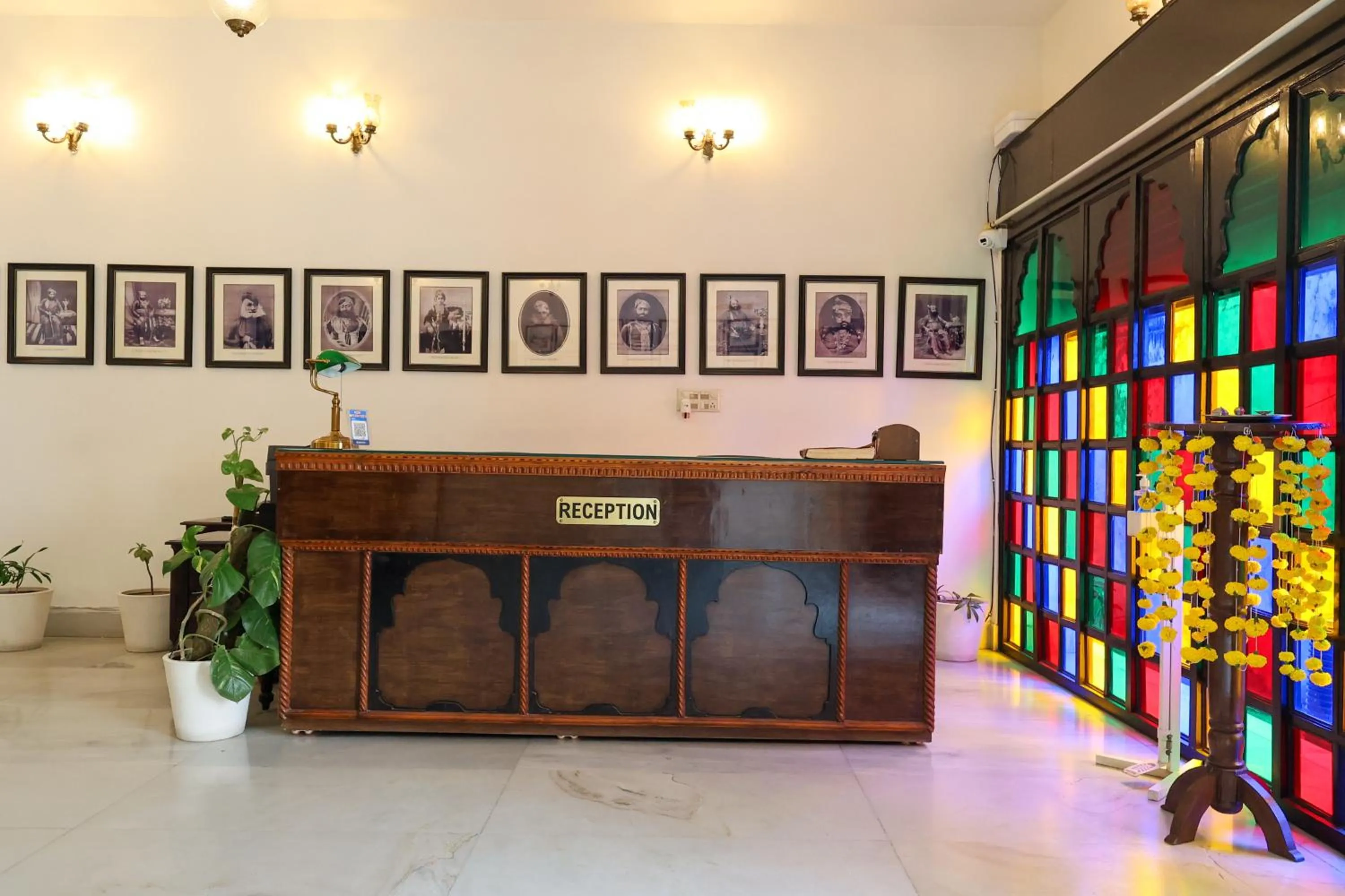 Lobby or reception in Kotra Haveli A Boutique Hotel by Lake Pichola