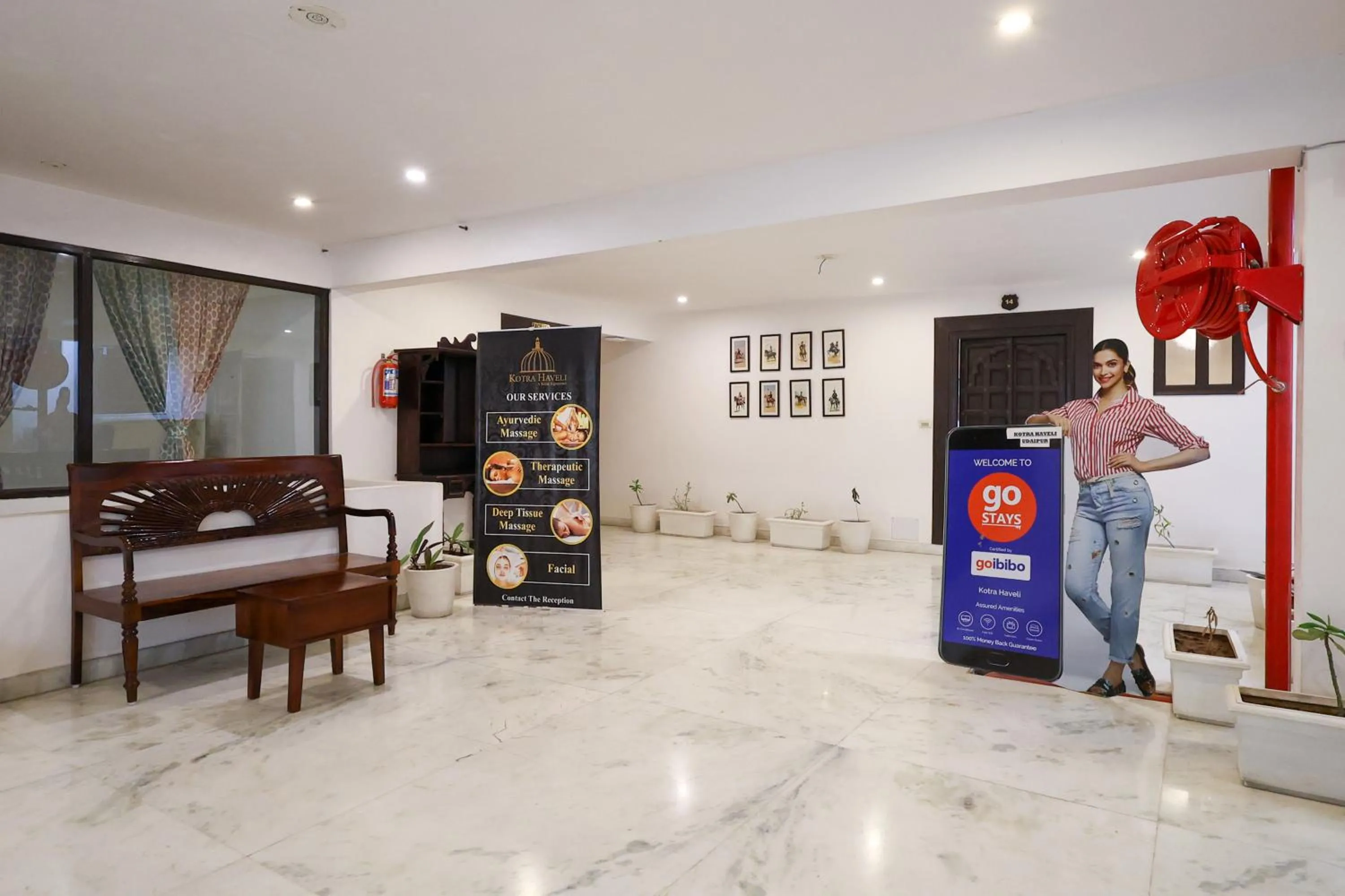 Lobby or reception in Kotra Haveli A Boutique Hotel by Lake Pichola