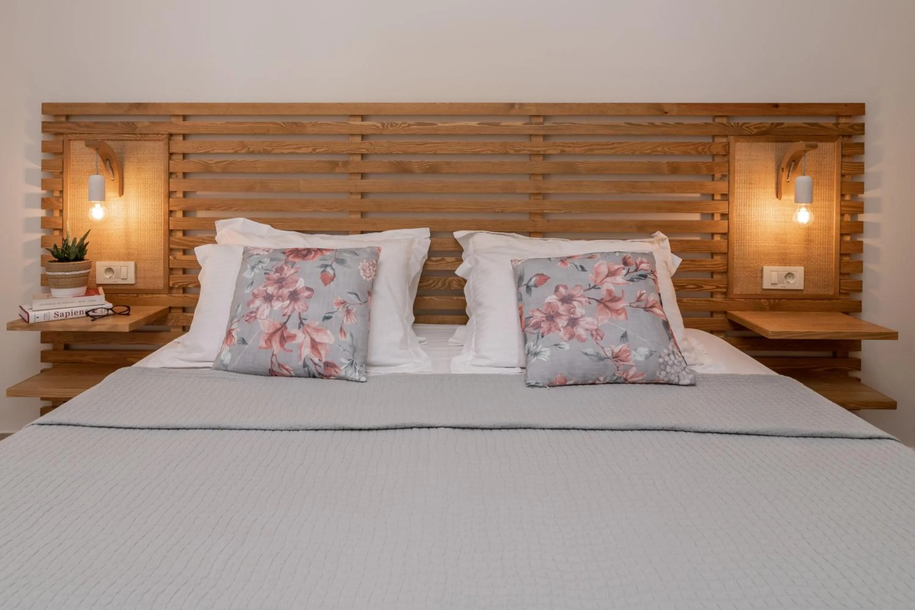 Bed in Sunset Apartments