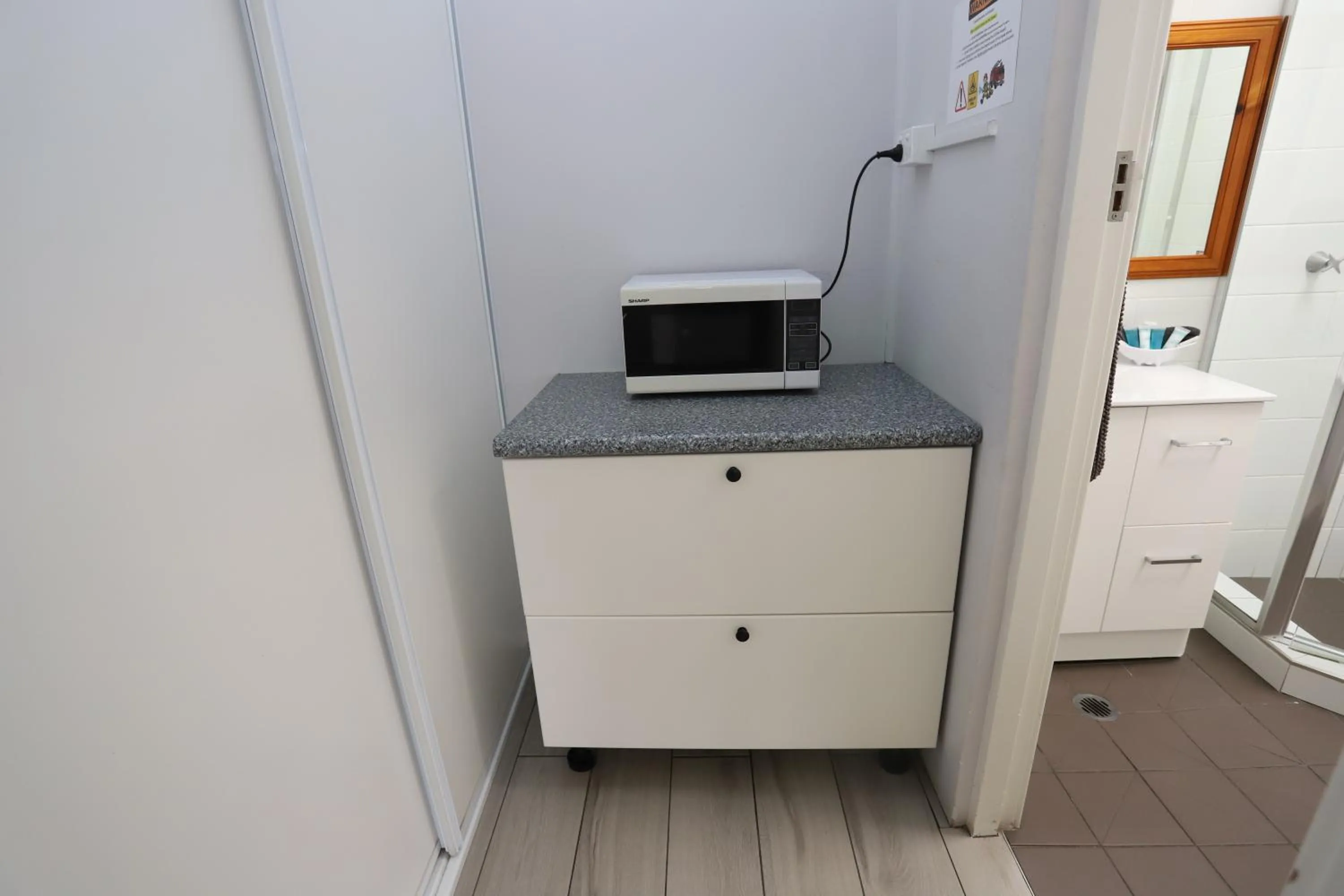 Bathroom in Sleepy Hill Motor Inn