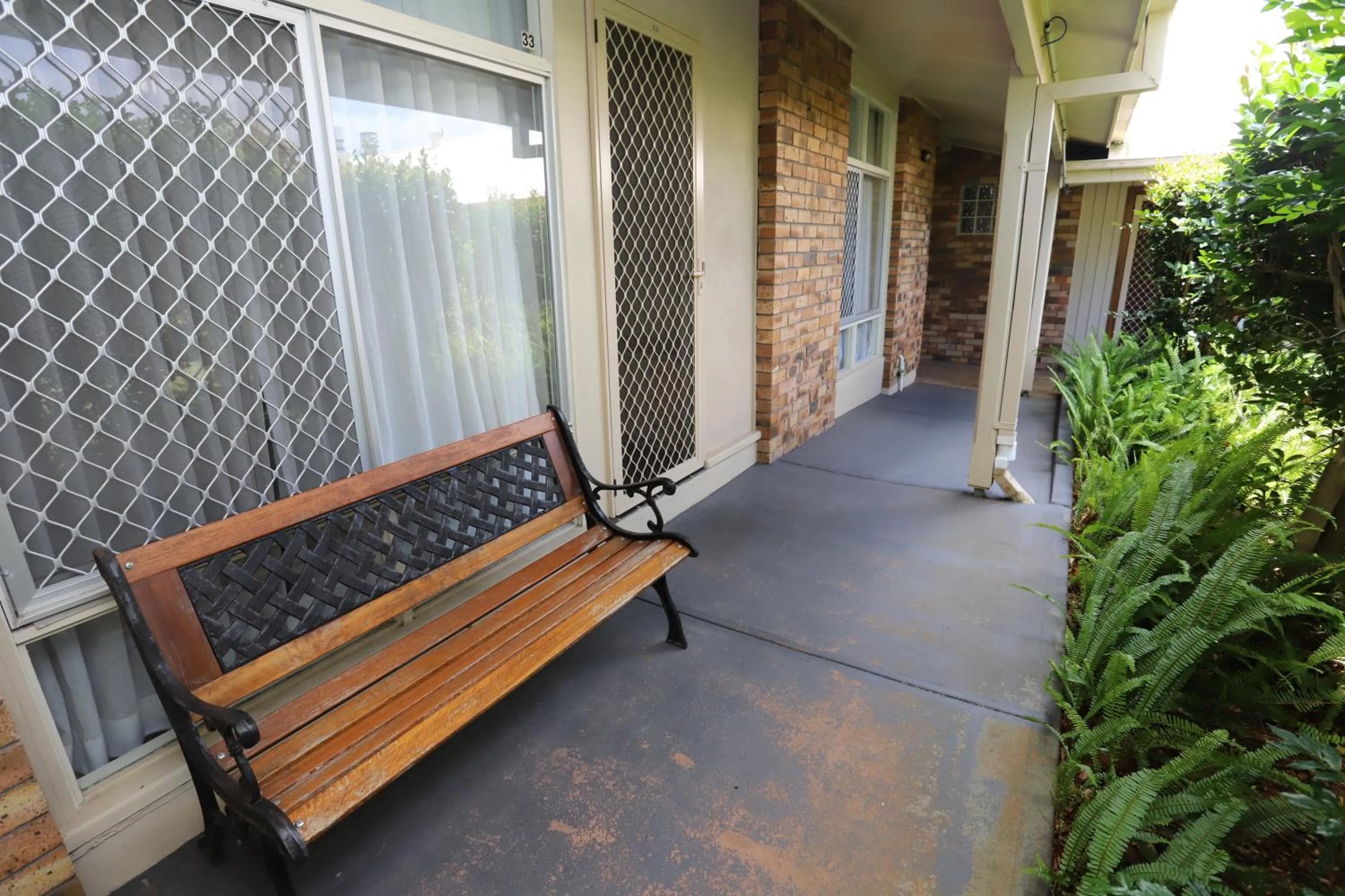 Patio in Sleepy Hill Motor Inn