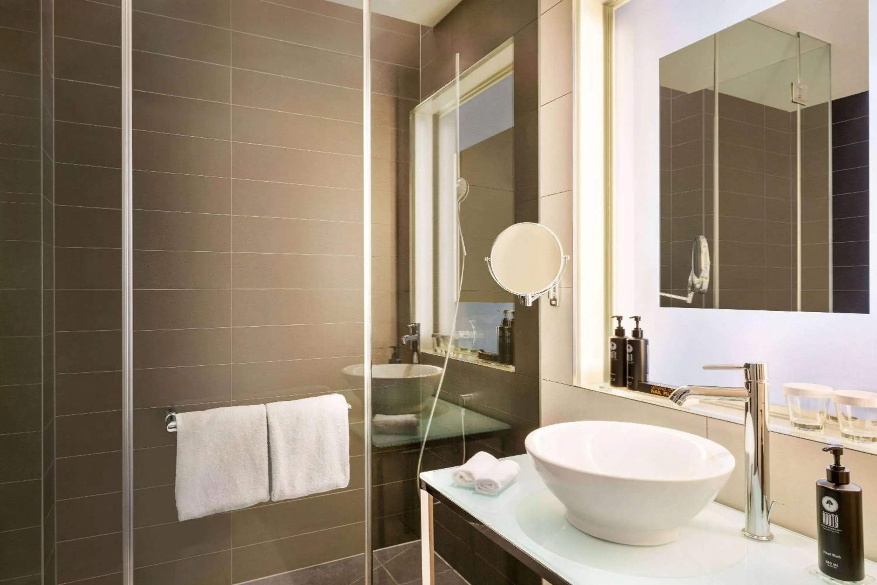 Bathroom in Vienna House by Wyndham Andel's Berlin Bathroom in Vienna House by Wyndham Andel's Berlin