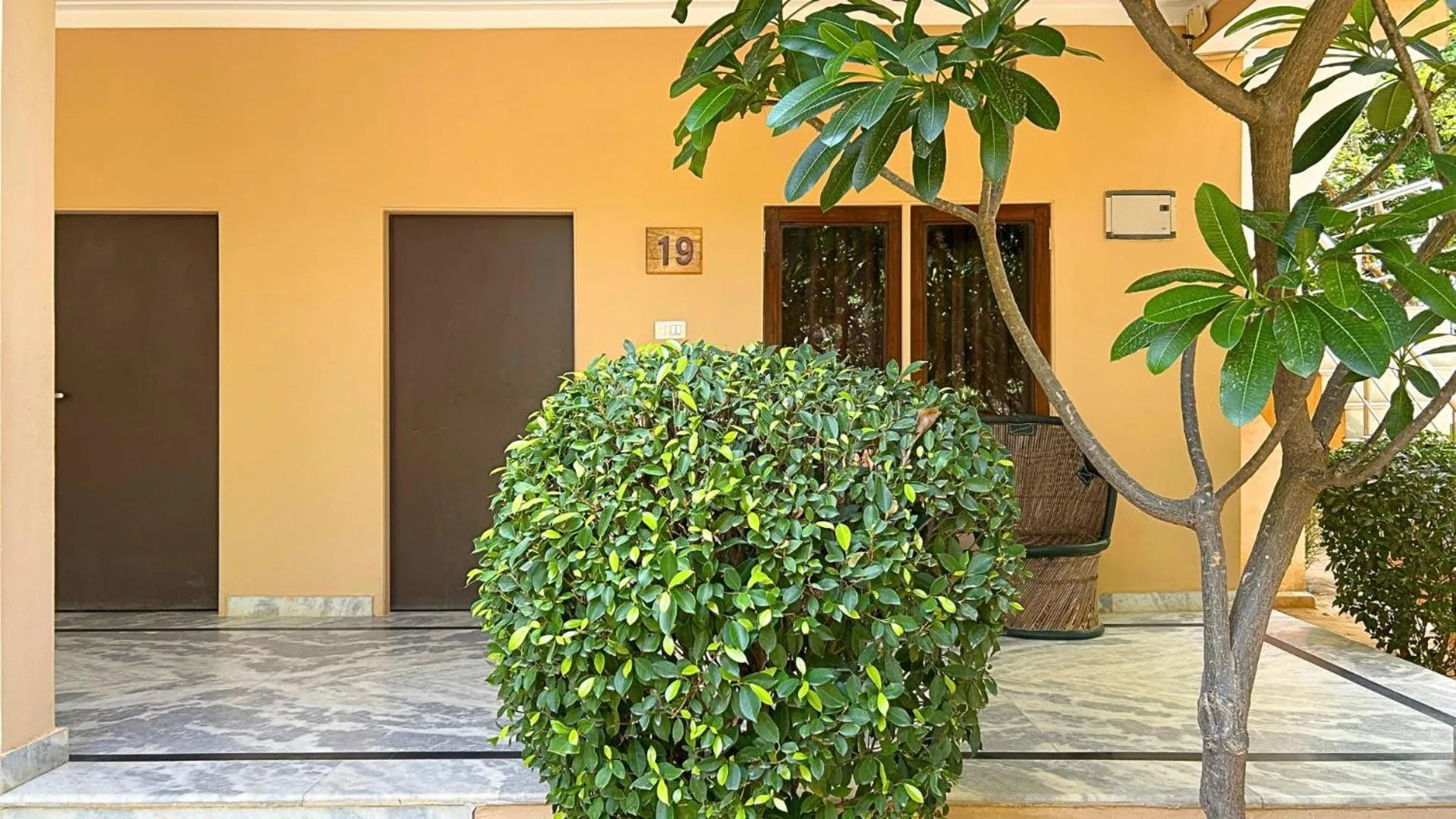 Garden view in The Pugmark, A Wildlife Resort