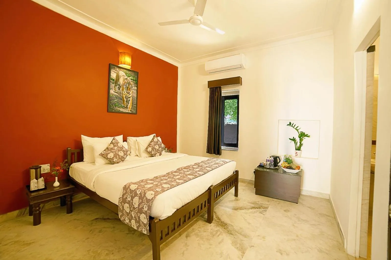 Bed in The Pugmark, A Wildlife Resort