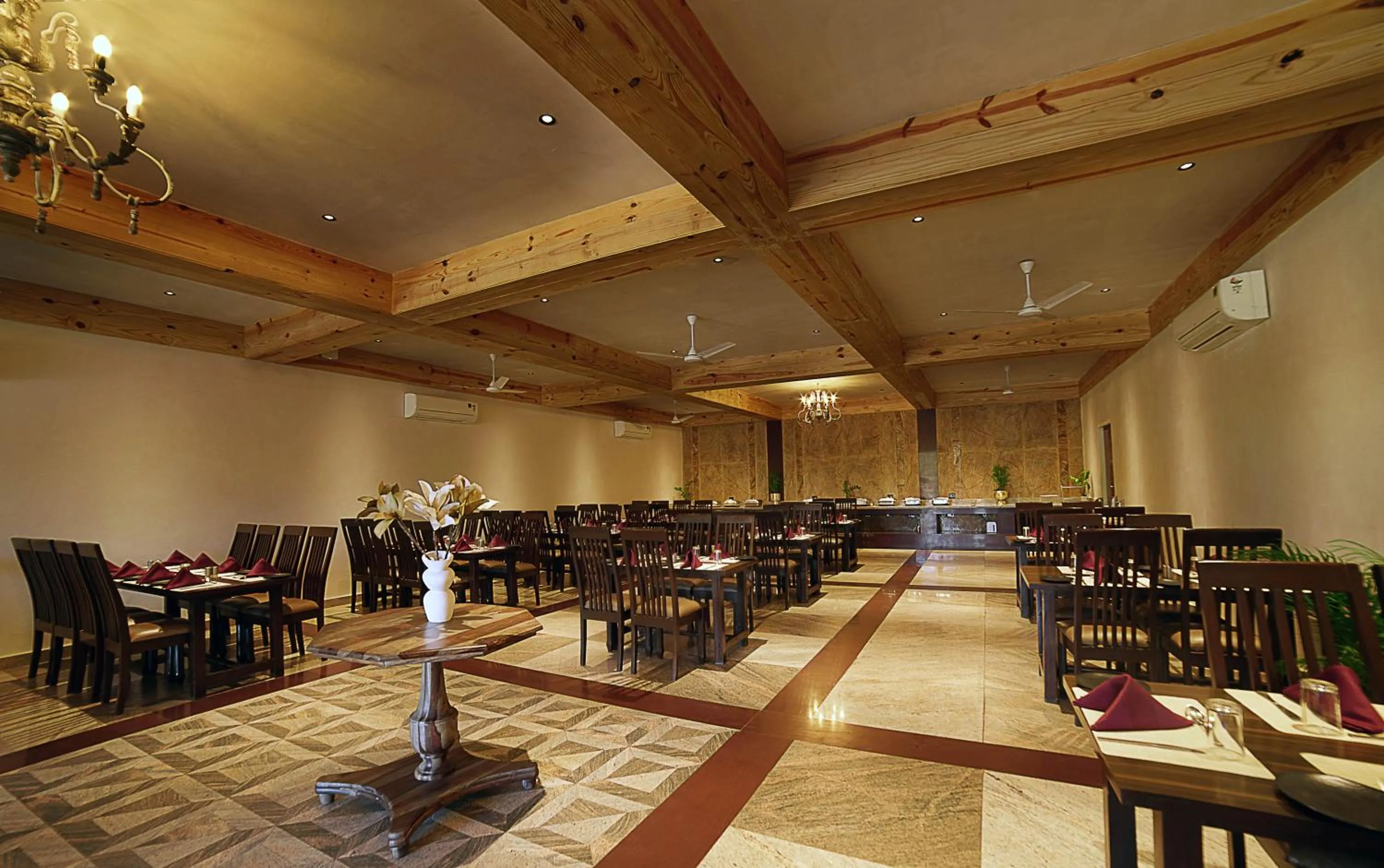 Restaurant/places to eat in The Pugmark, A Wildlife Resort