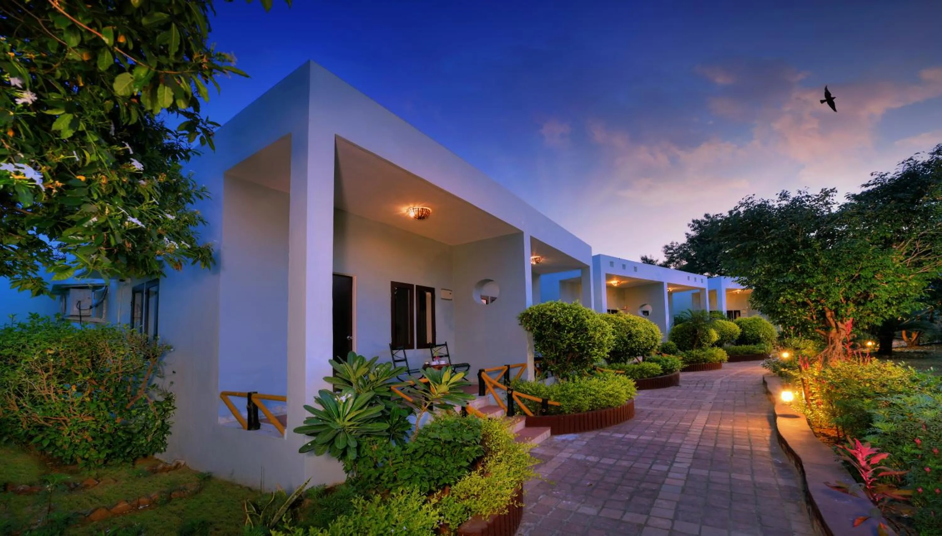 Facade/entrance in The Pugmark, A Wildlife Resort