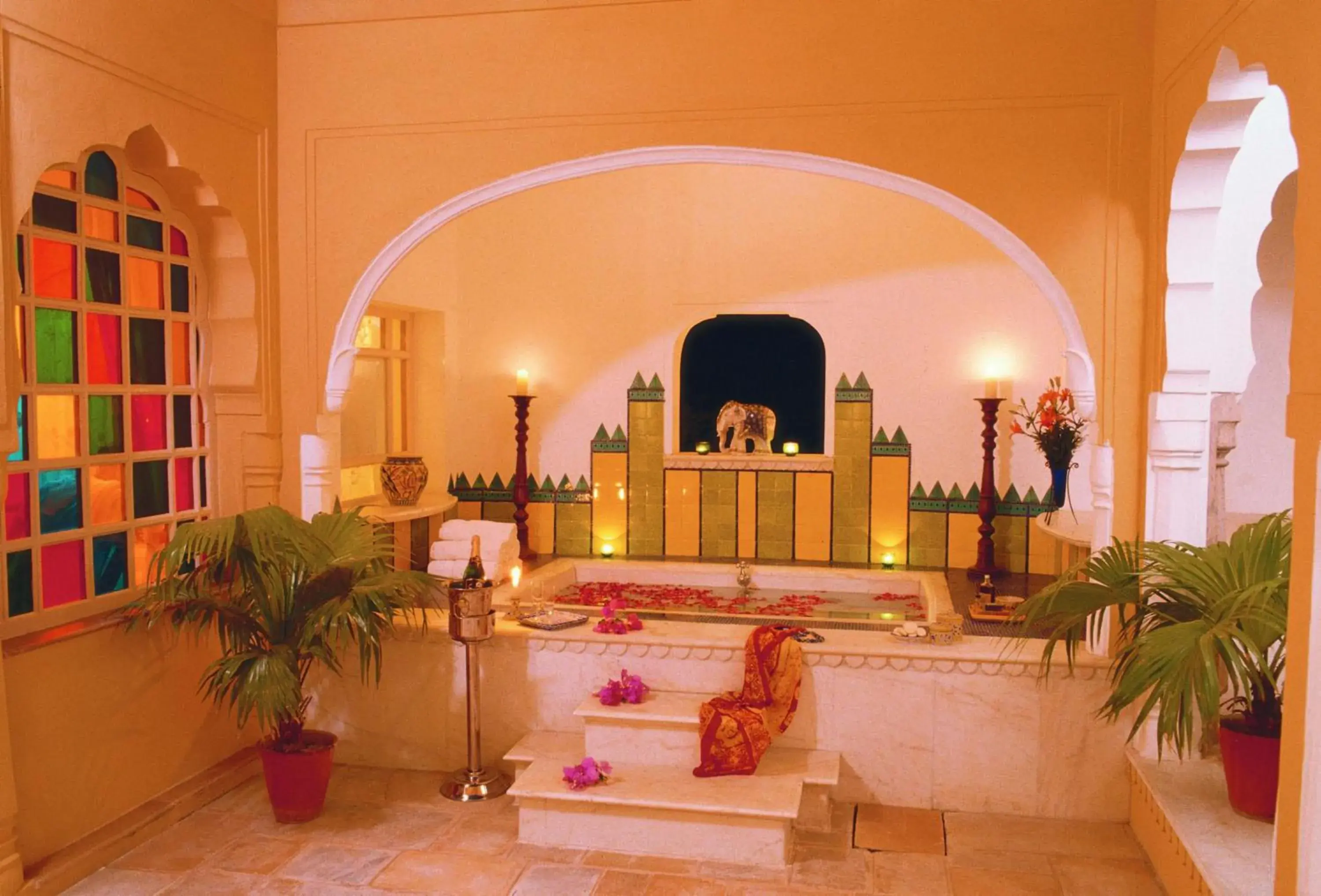 Spa and wellness centre/facilities in Samode Palace Spa and wellness centre/facilities in Samode Palace