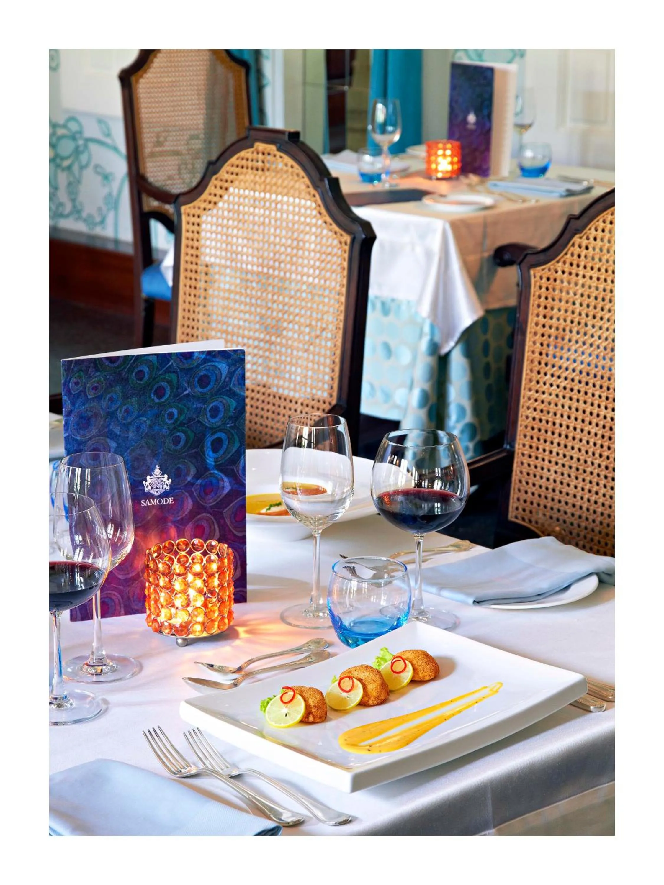 Food in Samode Palace