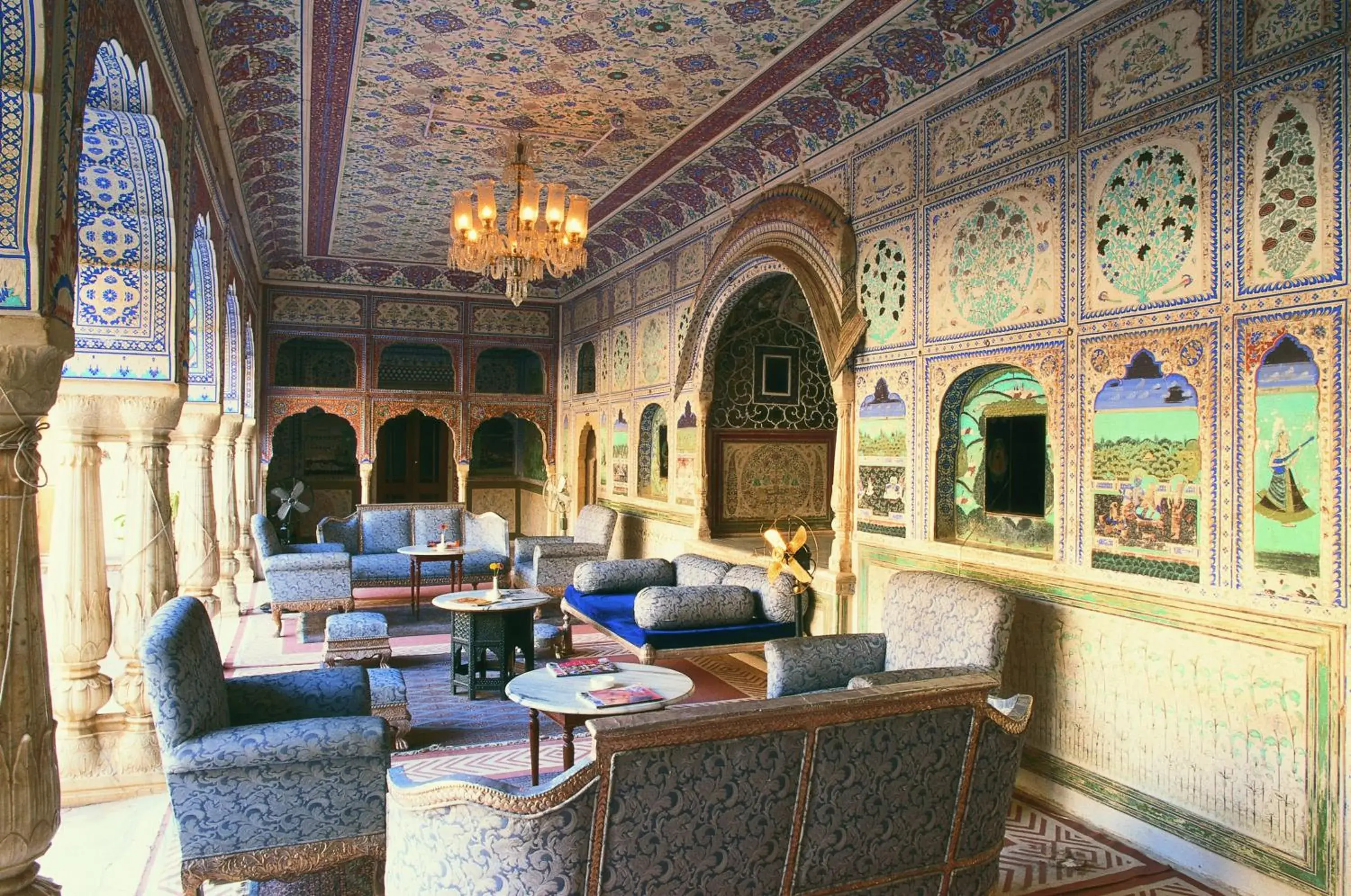 Lounge or bar in Samode Palace Lounge or bar in Samode Palace